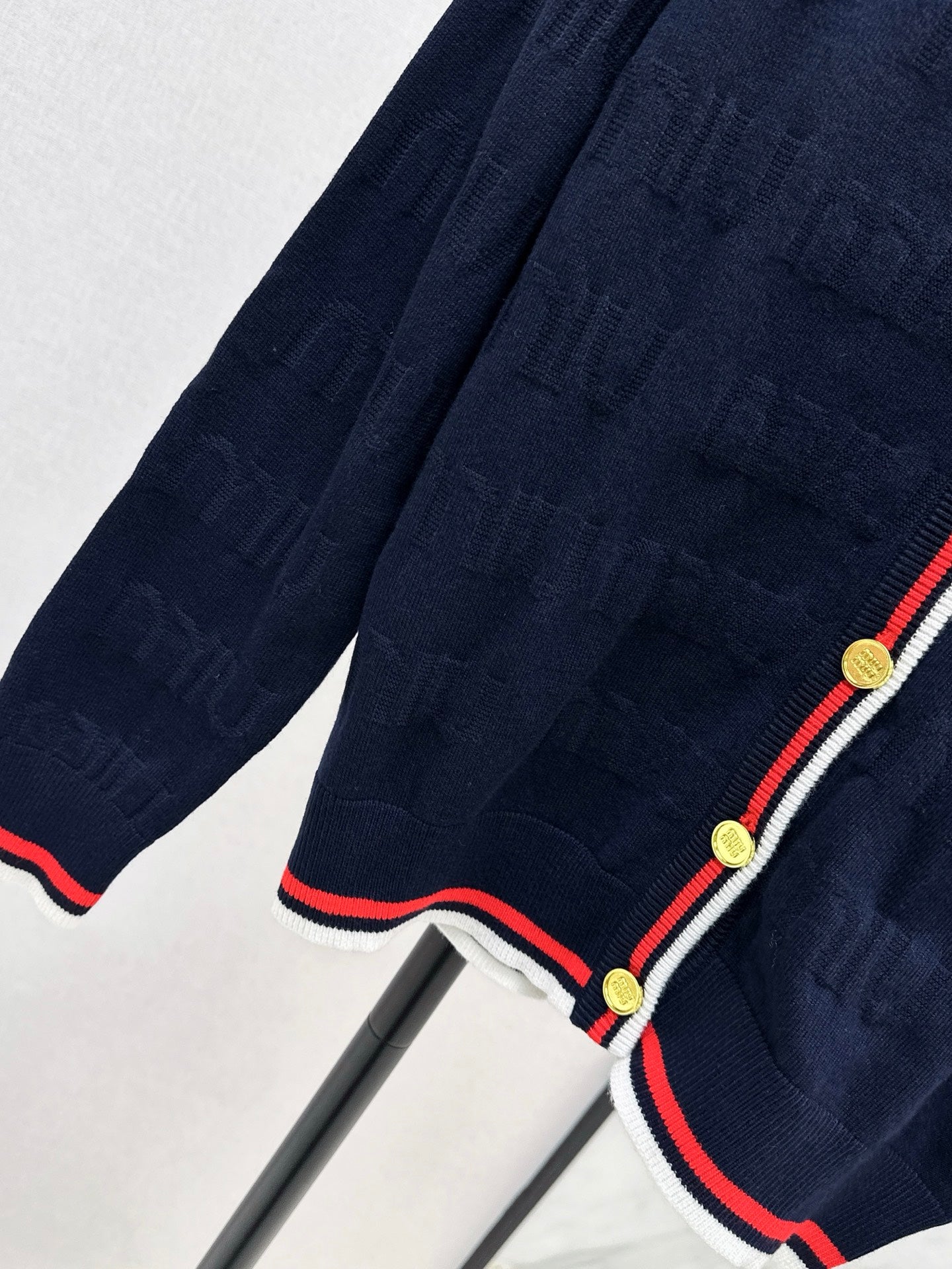 M*u 25fw wool cardigan