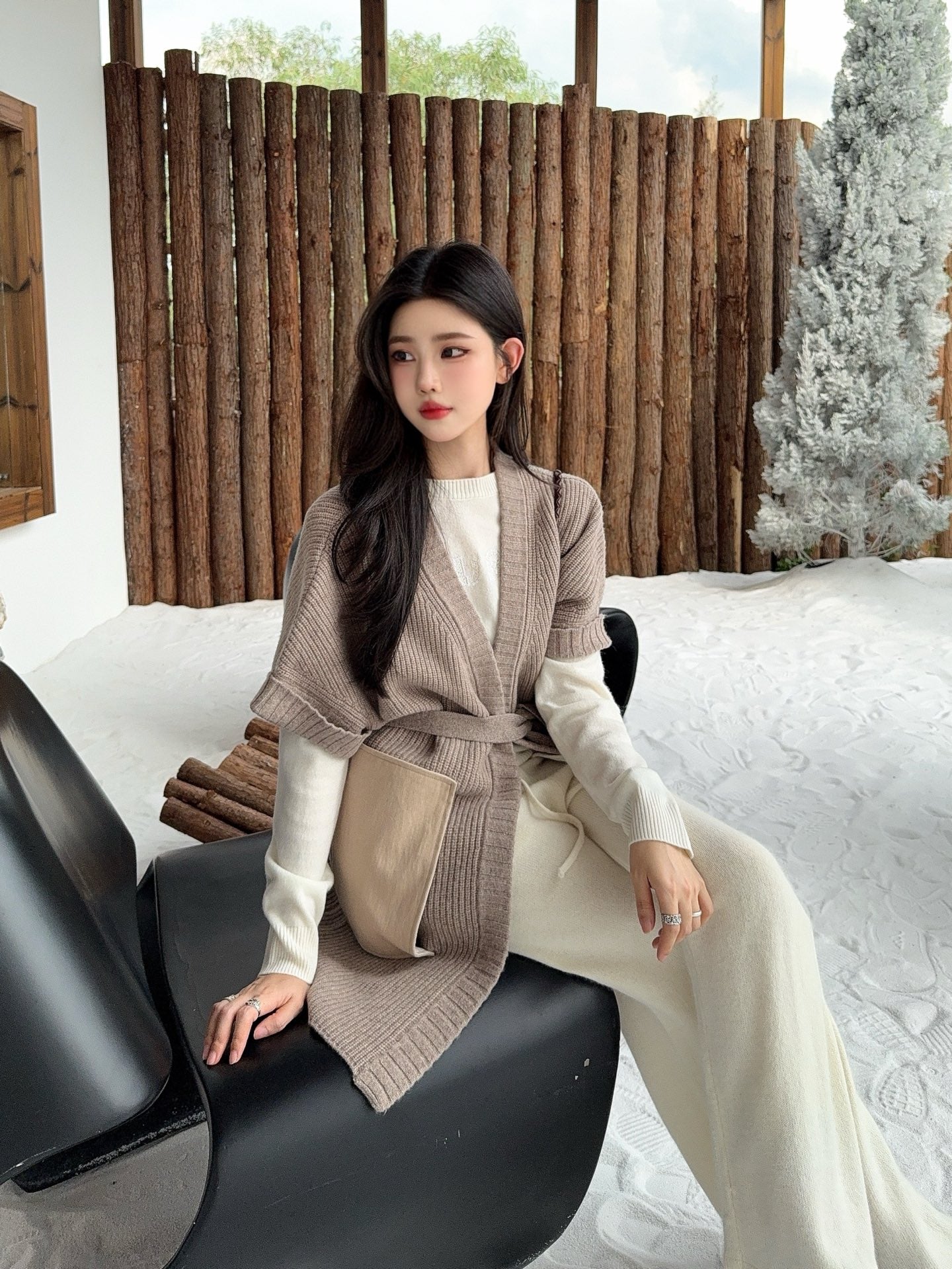 Lor*P 25fw wool vest