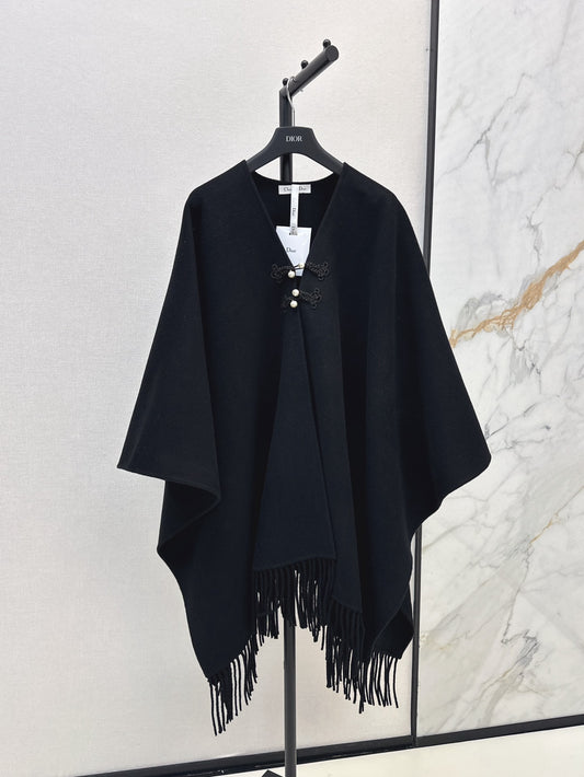 D*r 25fw scarf cape coat