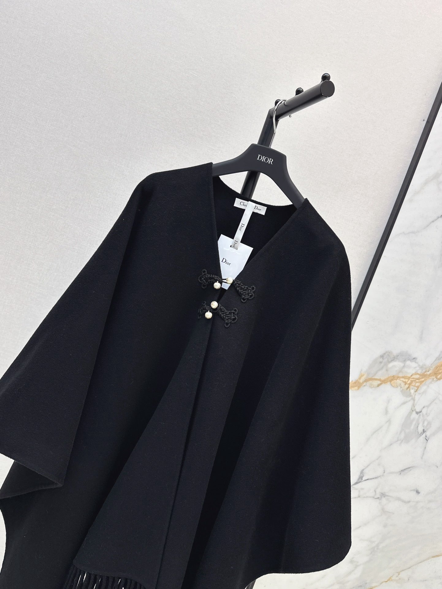 D*r 25fw scarf cape coat