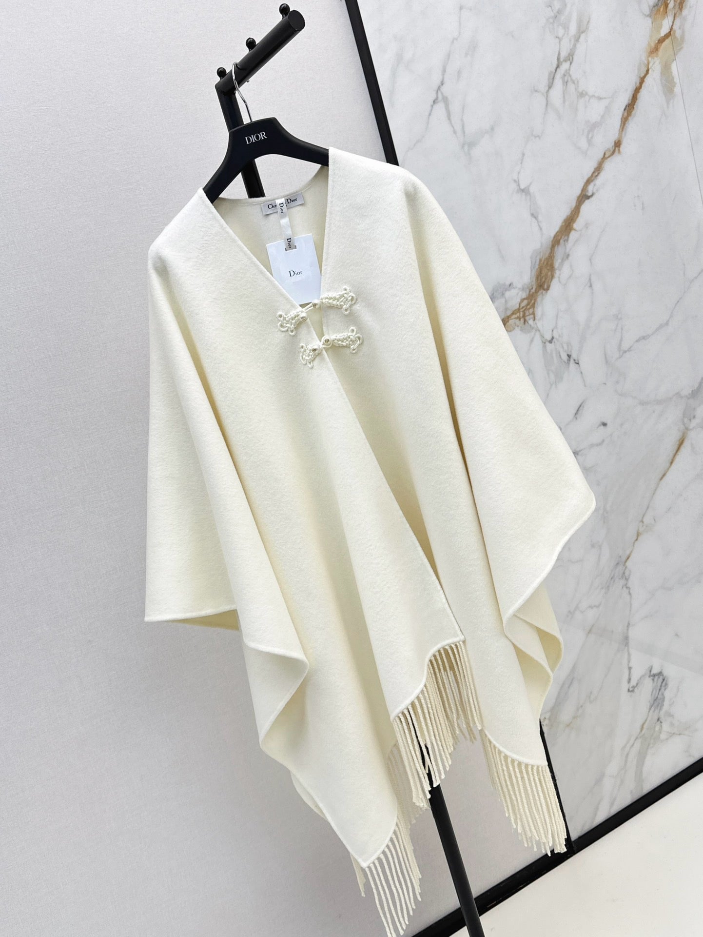 D*r 25fw scarf cape coat