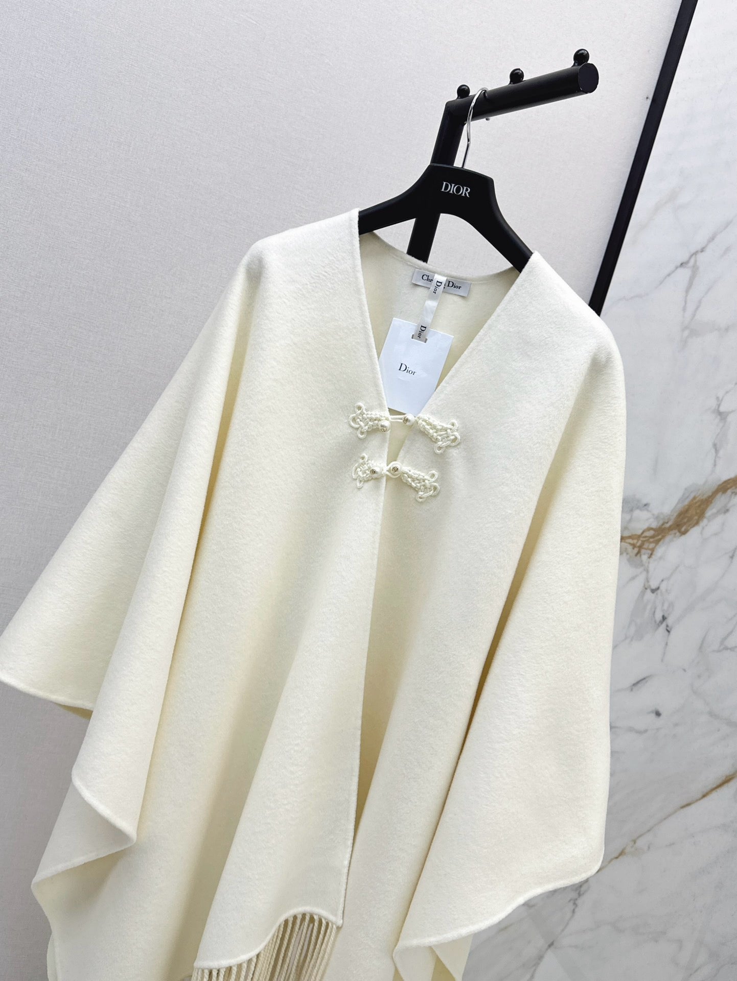 D*r 25fw scarf cape coat