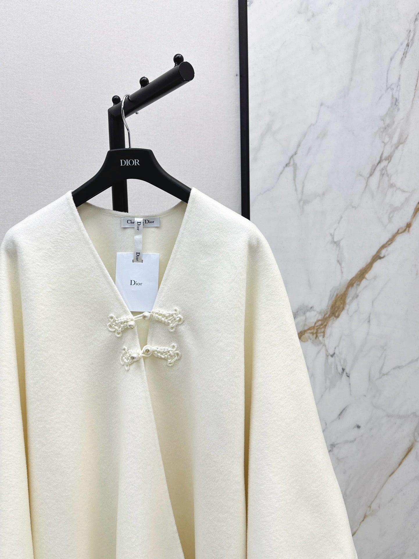 D*r 25fw scarf cape coat