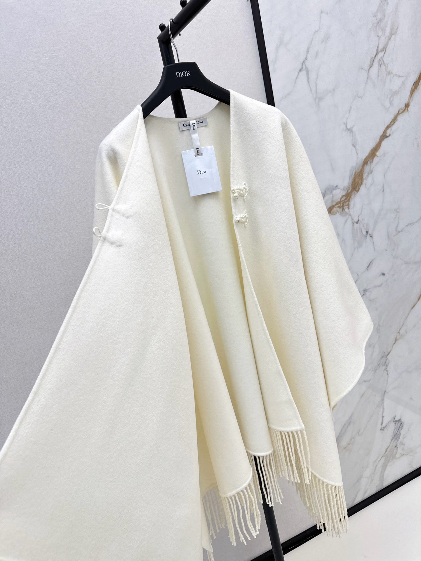 D*r 25fw scarf cape coat