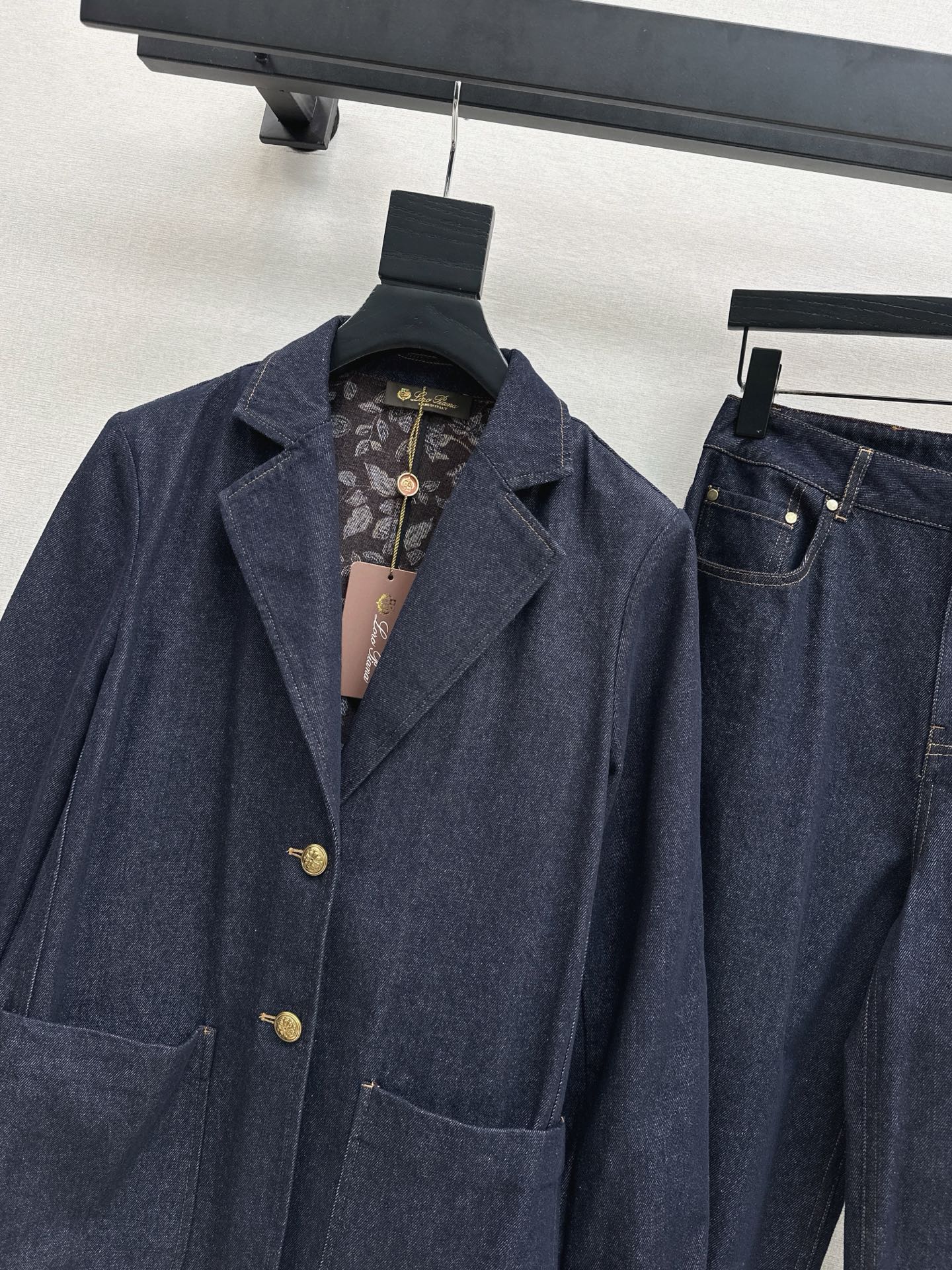 Lor*P 25fw denim suit