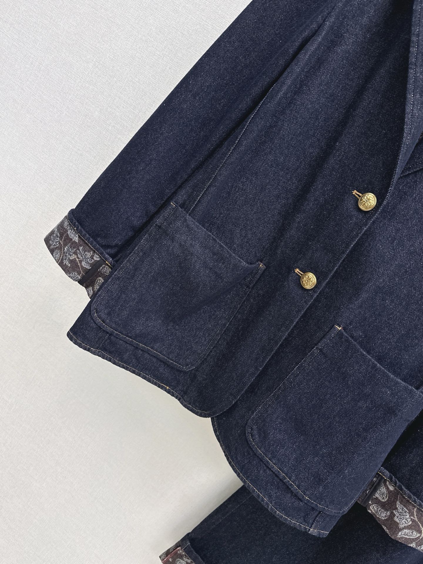 Lor*P 25fw denim suit