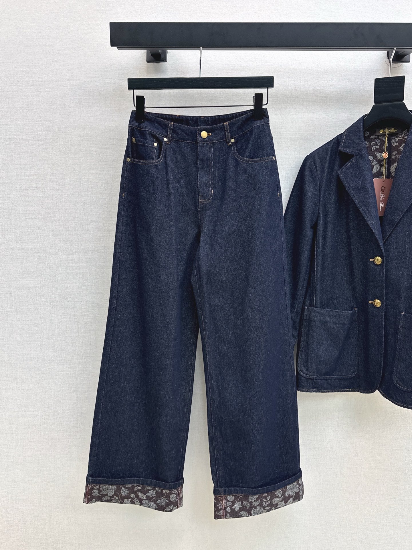 Lor*P 25fw denim suit