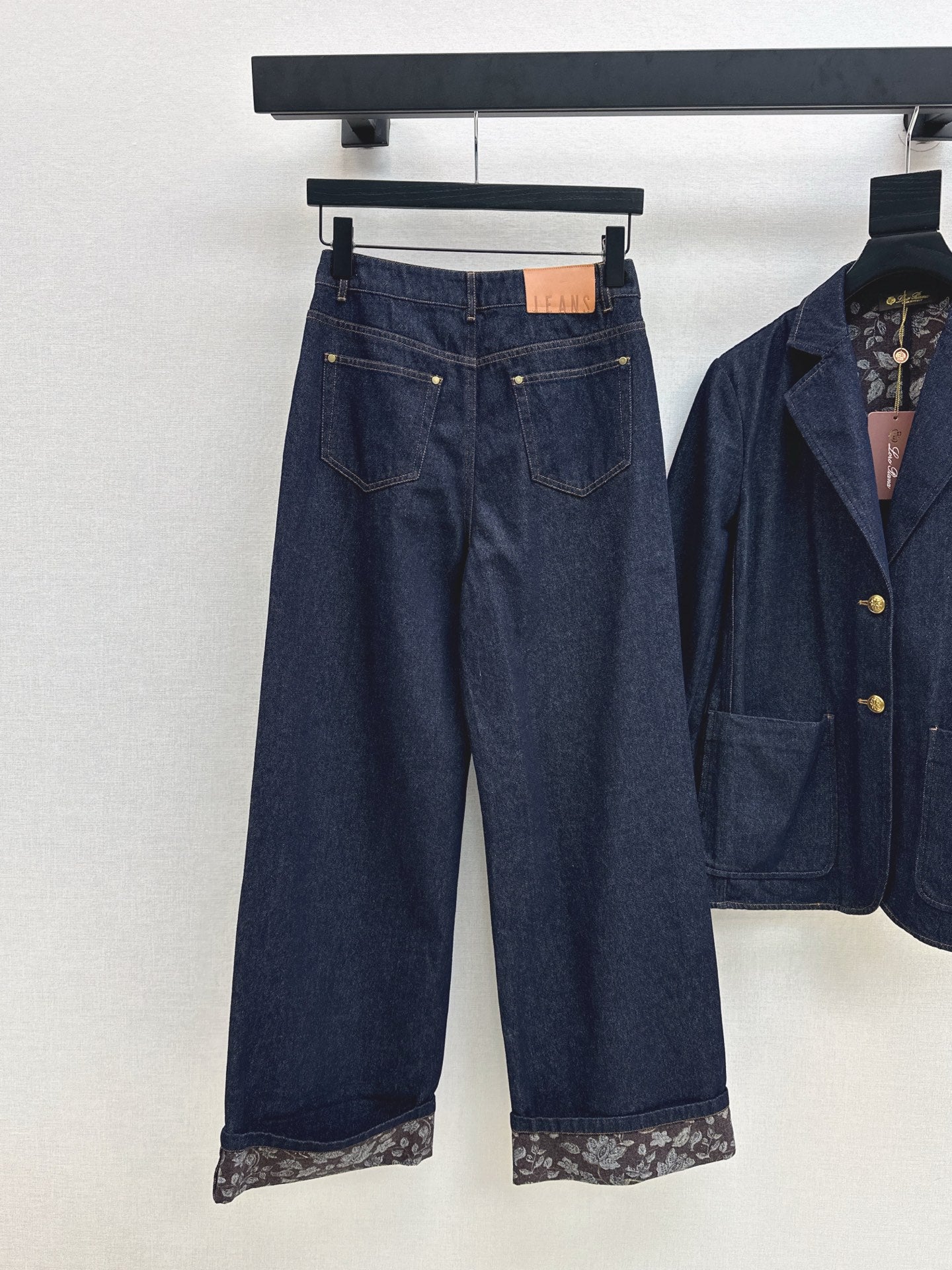 Lor*P 25fw denim suit