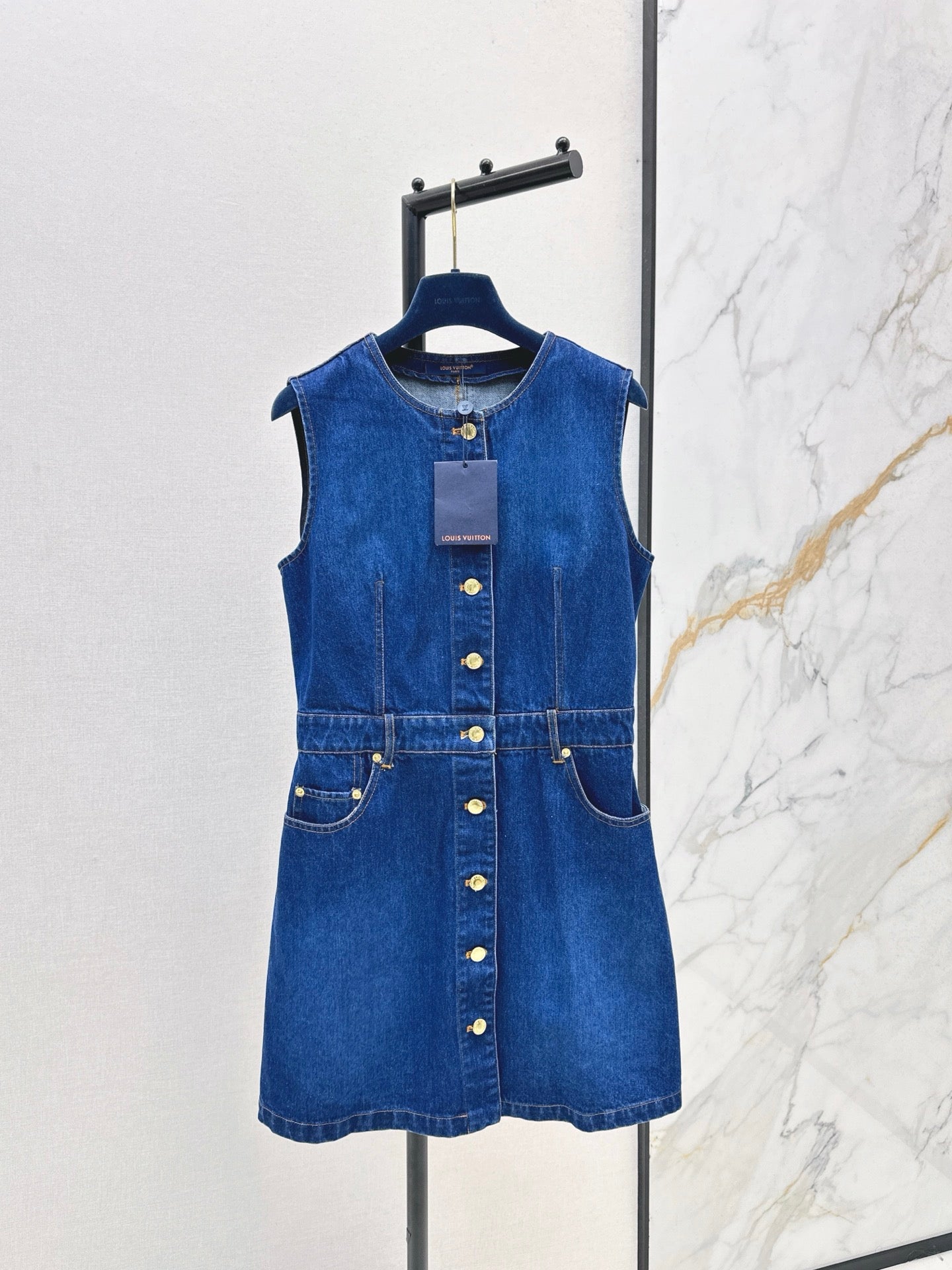 Loui* 25fw denim dress