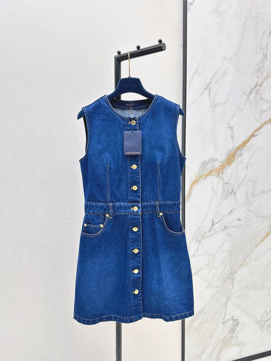 Loui* 25fw denim dress