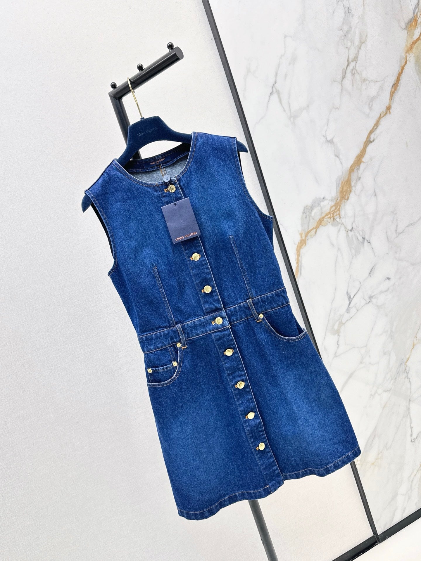 Loui* 25fw denim dress