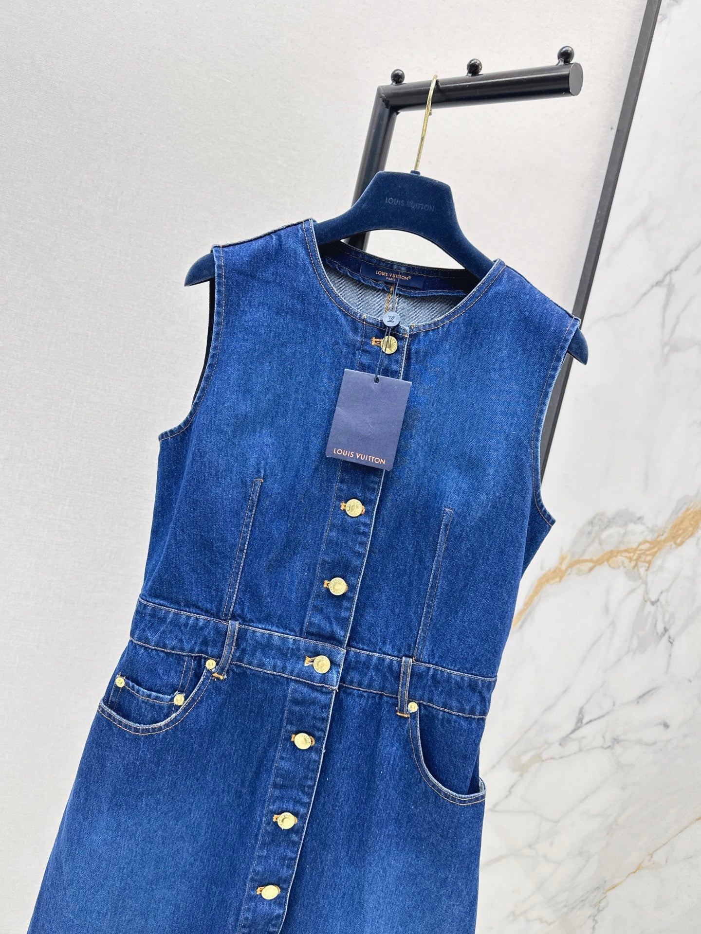 Loui* 25fw denim dress