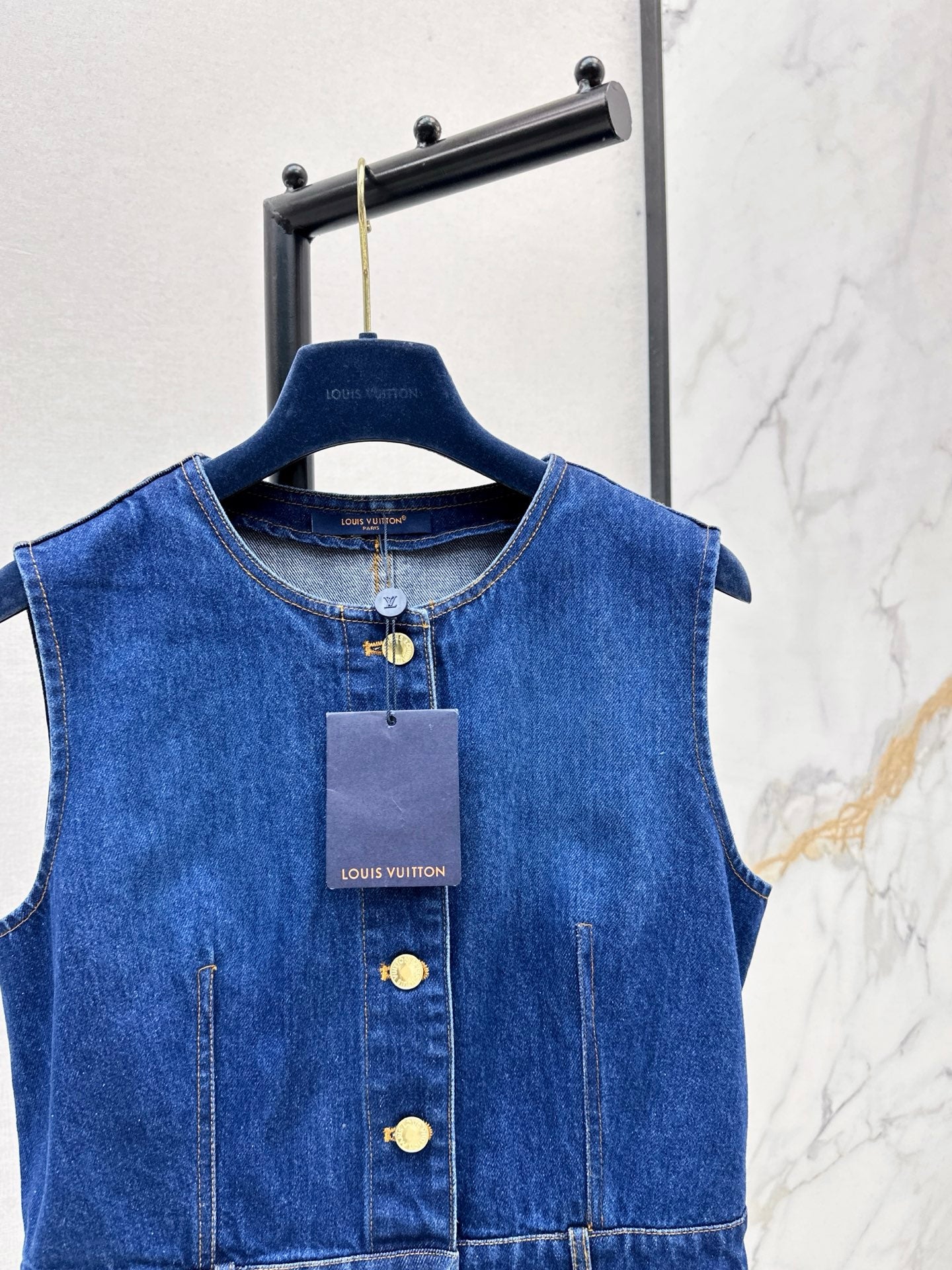 Loui* 25fw denim dress
