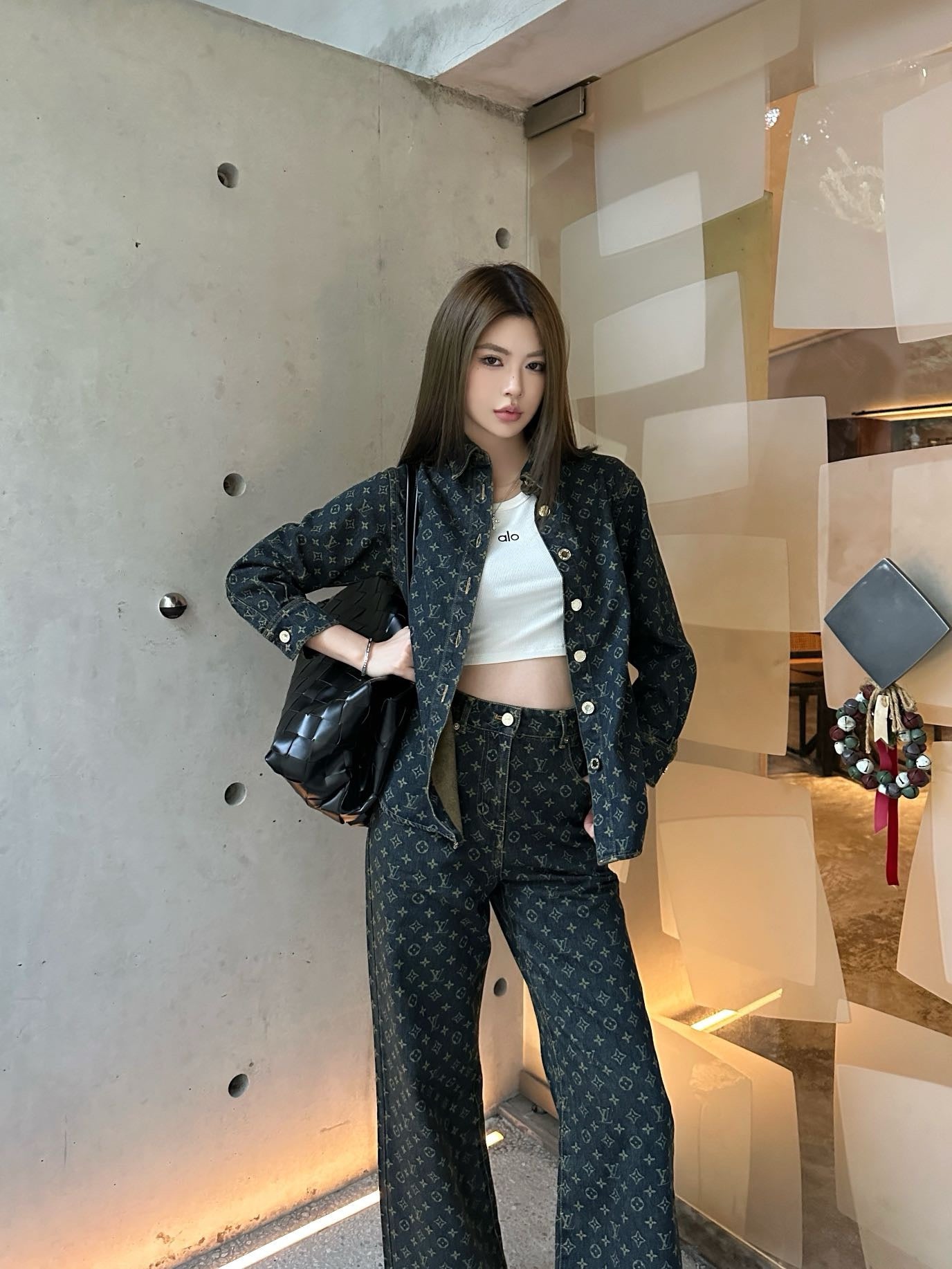 Loui* 25fw denim shirt