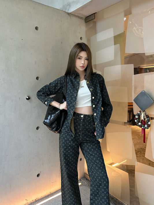 Loui* 25fw denim shirt