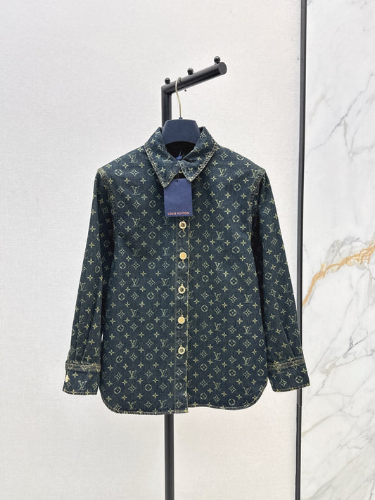 Loui* 25fw denim shirt