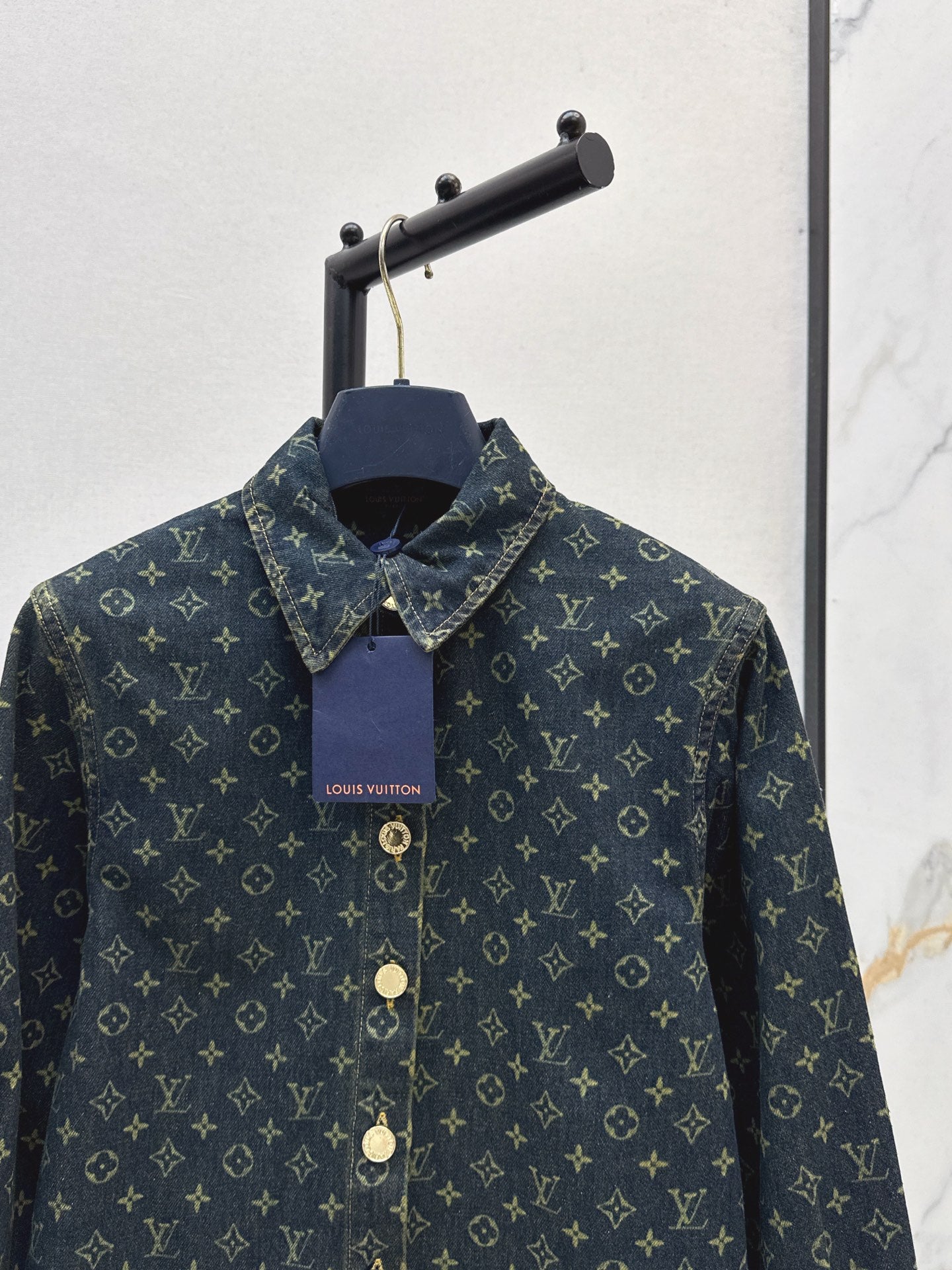 Loui* 25fw denim shirt