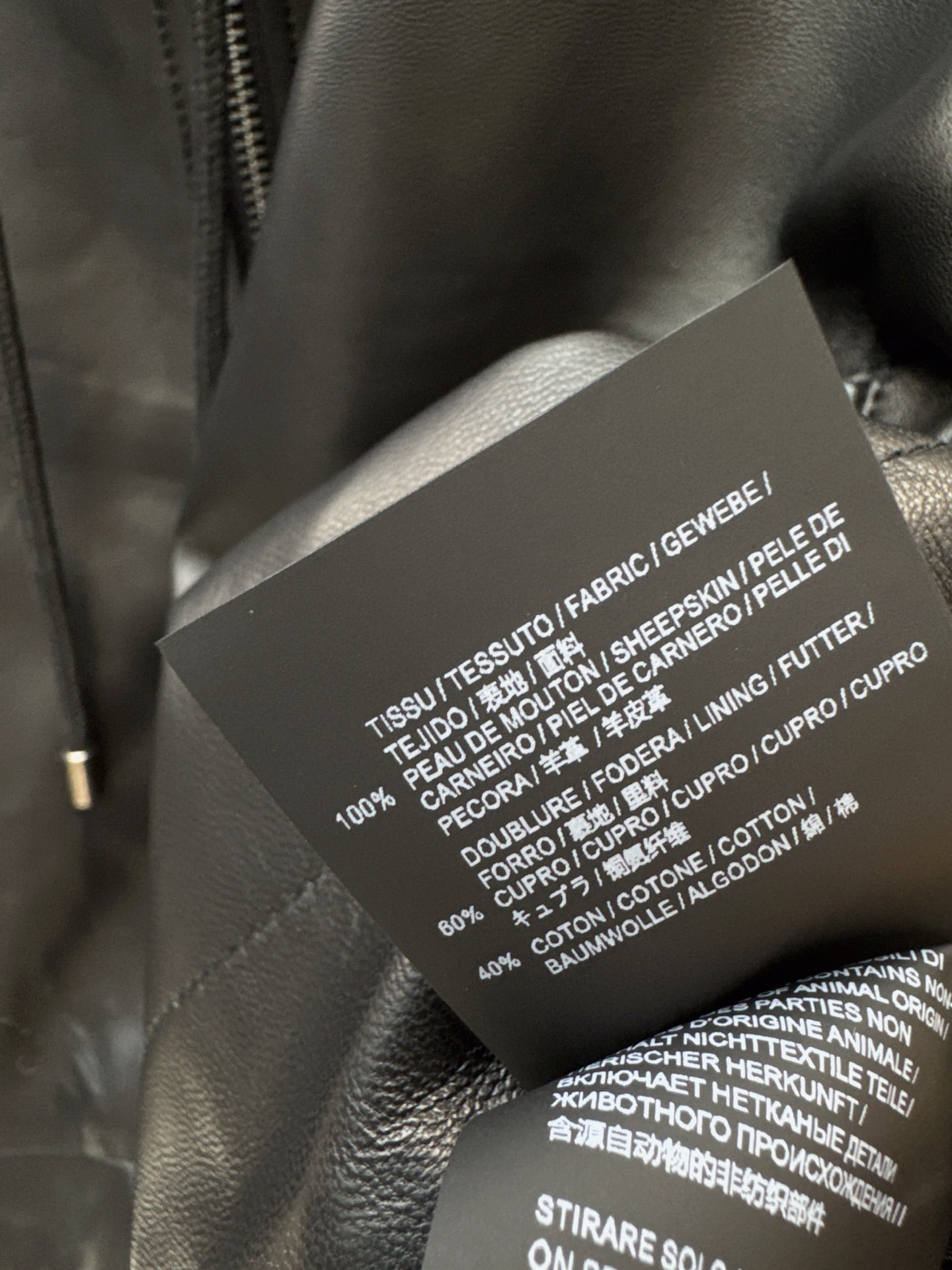 Loew* 25fw sheepskin jacket