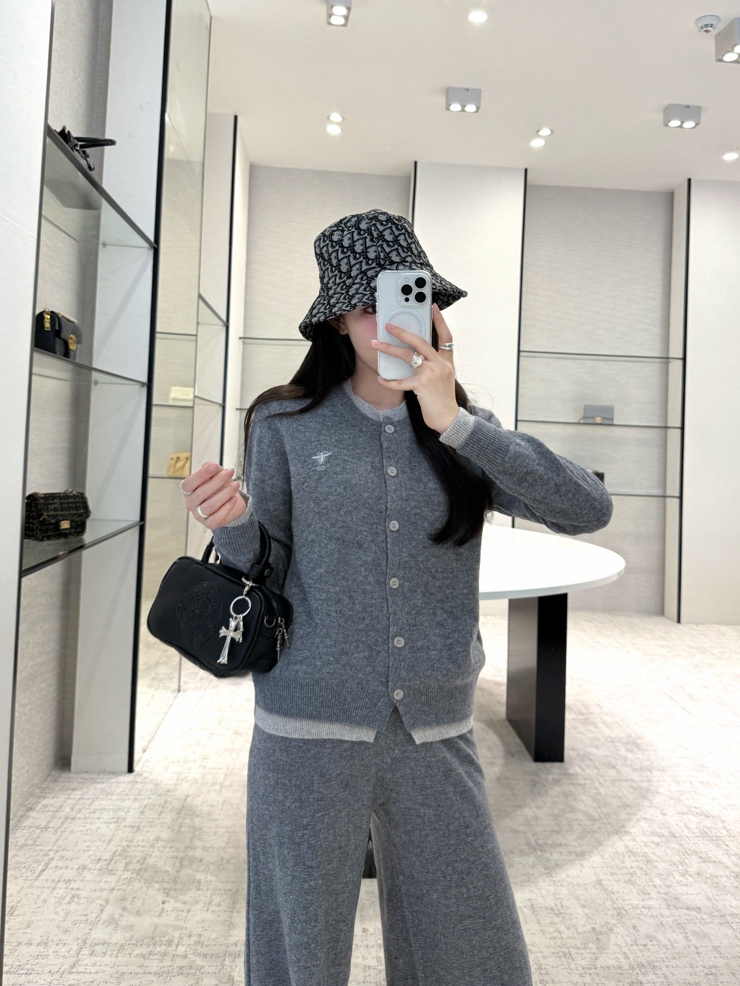 D*r 25fw knitted suit