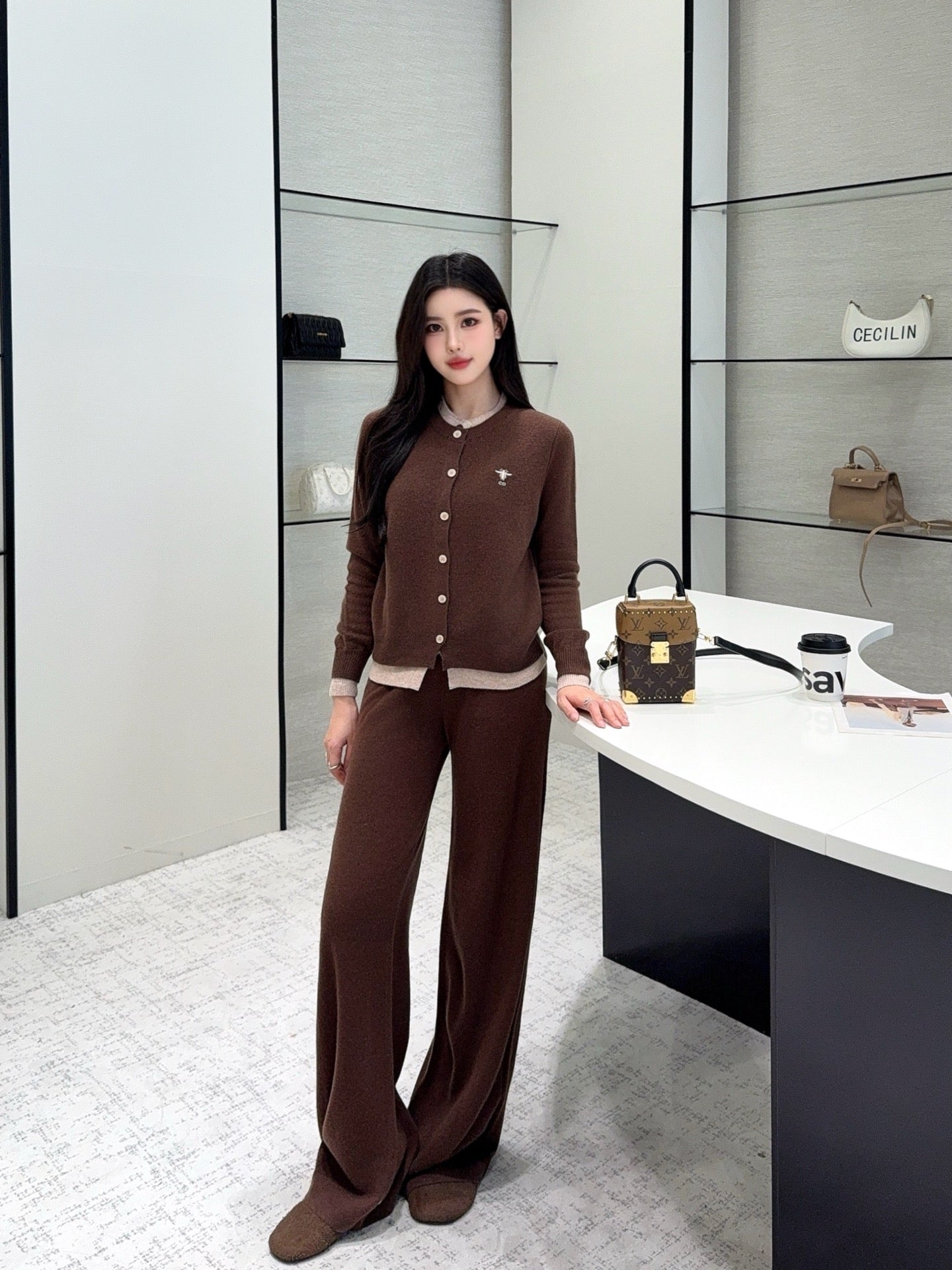 D*r 25fw knitted suit