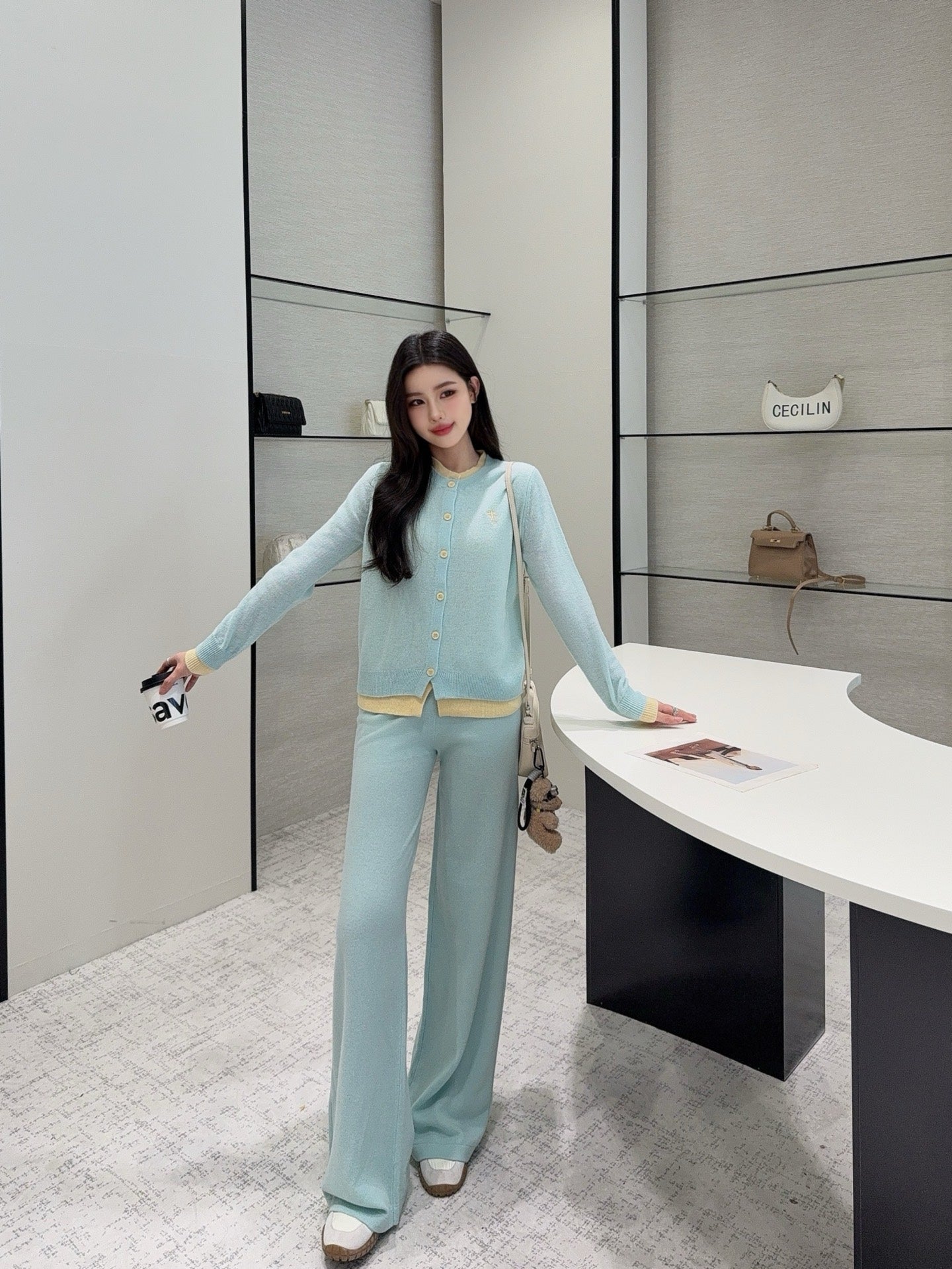 D*r 25fw knitted suit