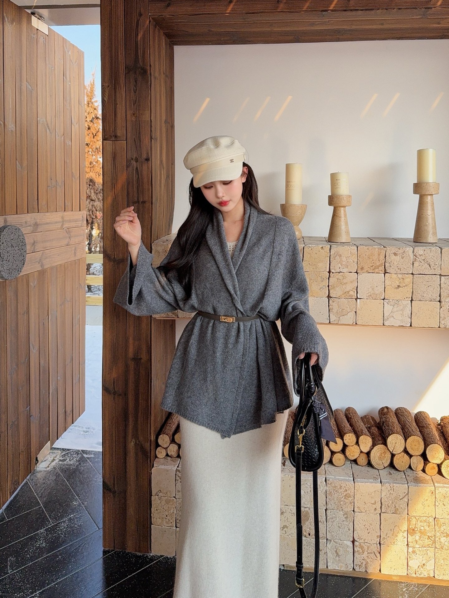 Herm* 25fw wool cardigan