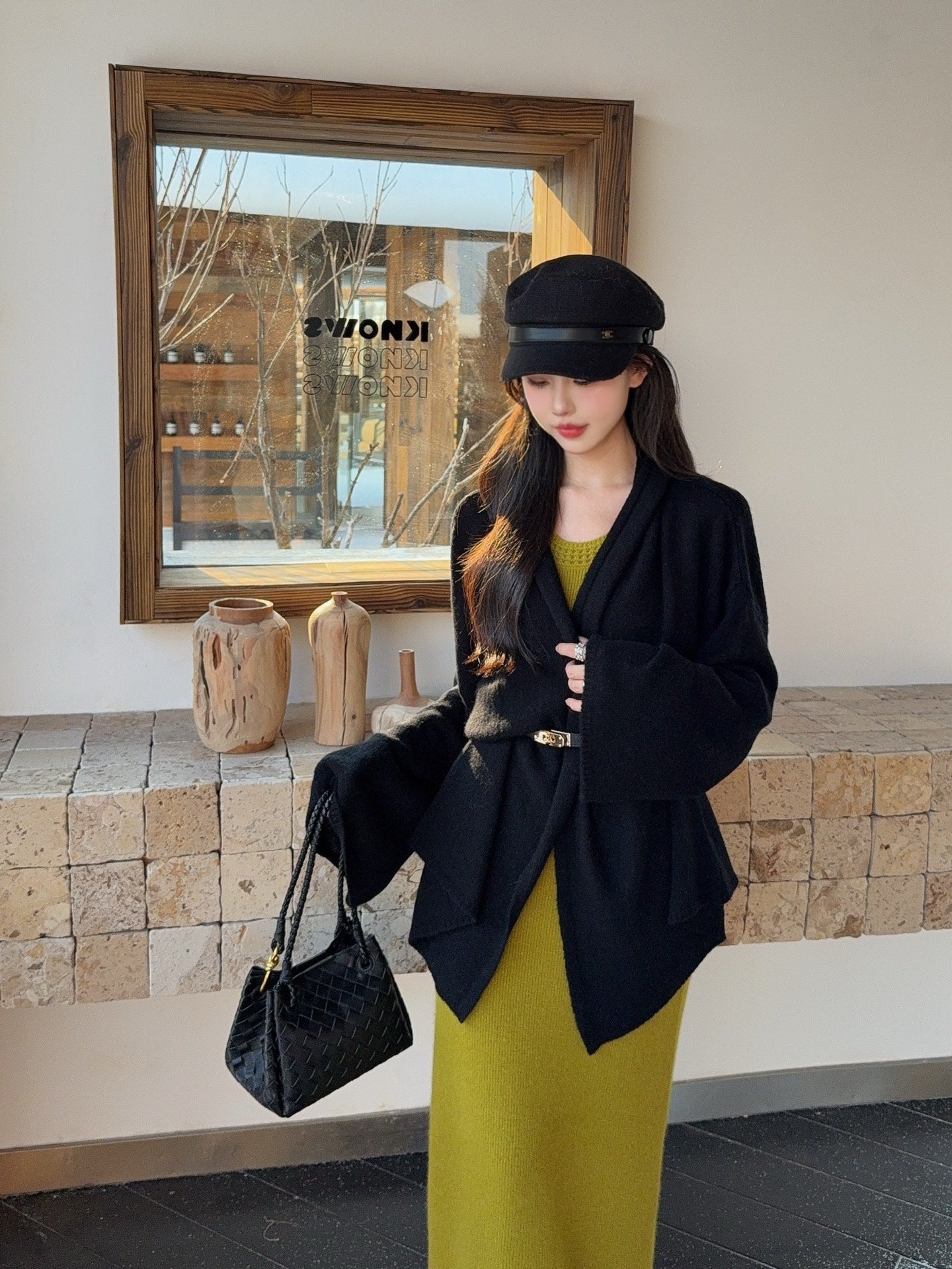 Herm* 25fw wool cardigan