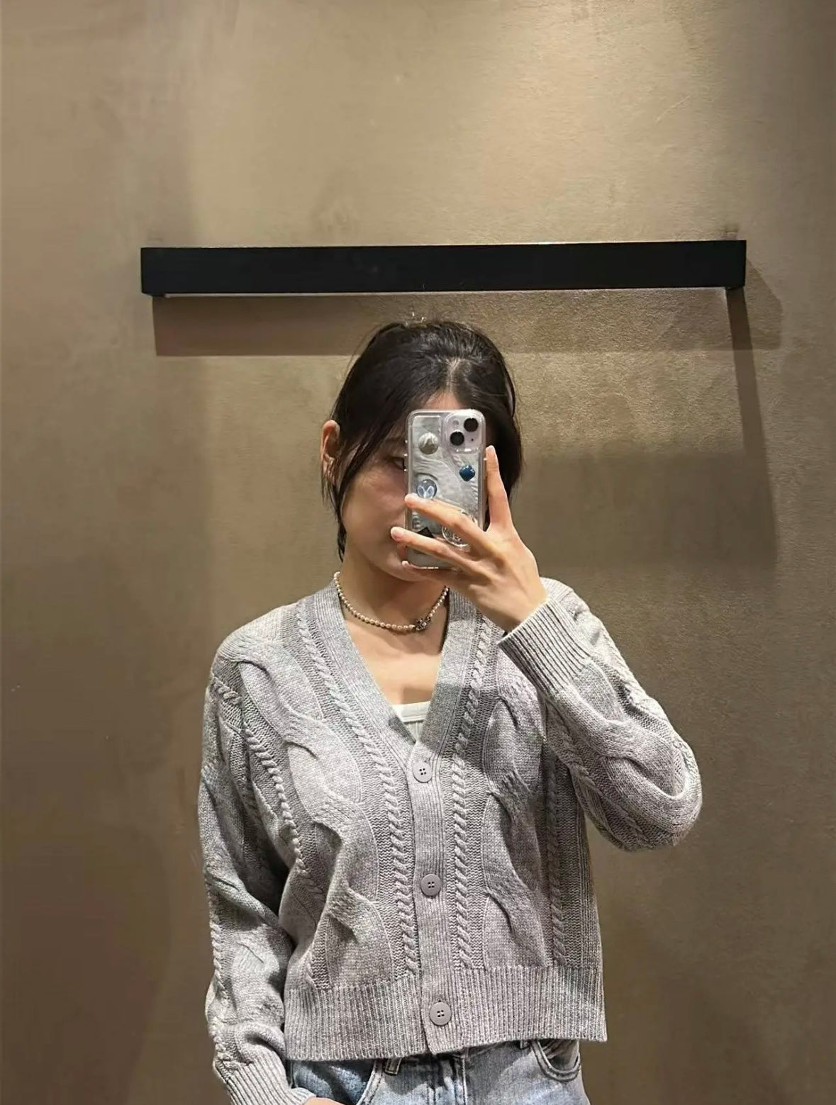 Max*M  25fw knitted cardigan
