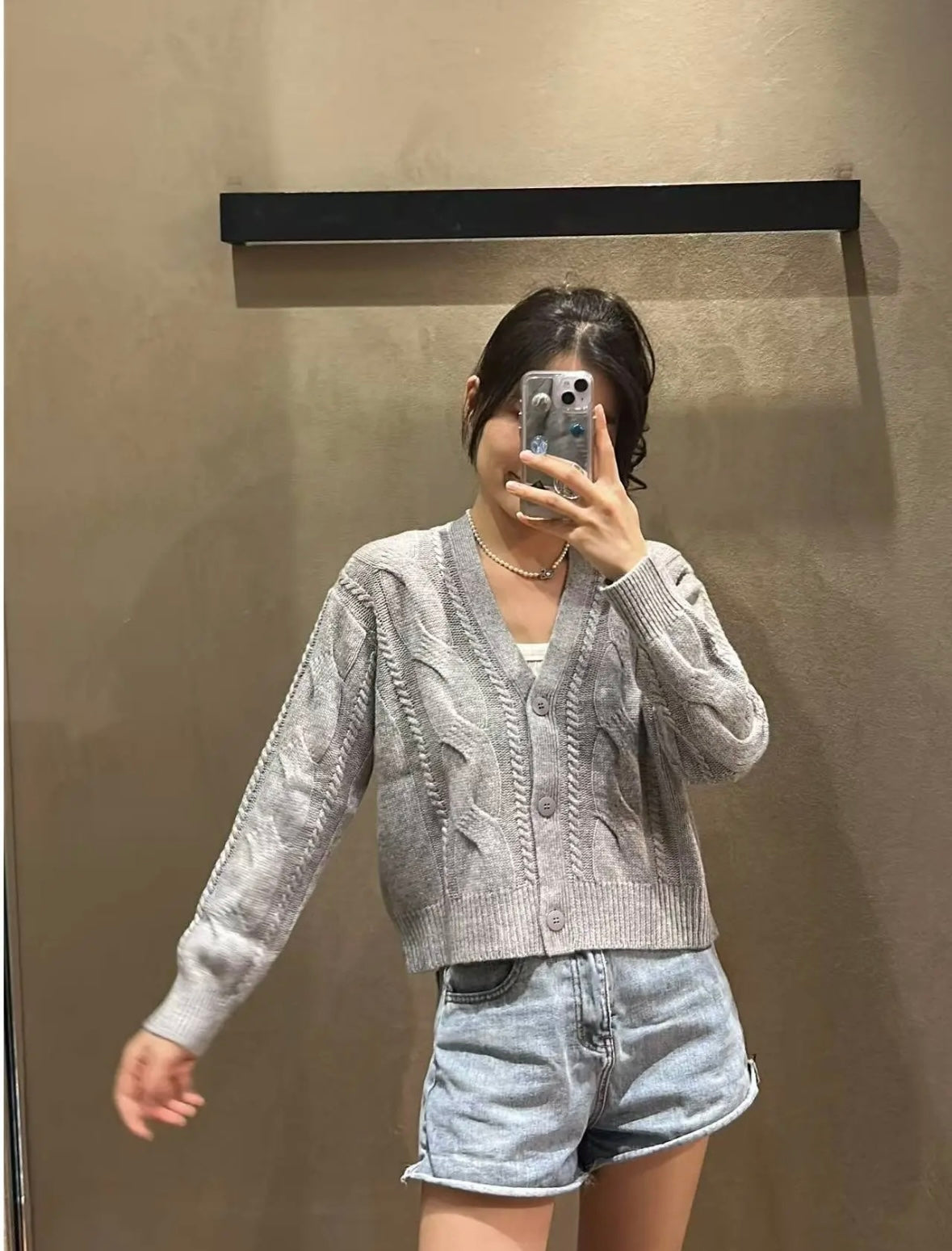 Max*M  25fw knitted cardigan