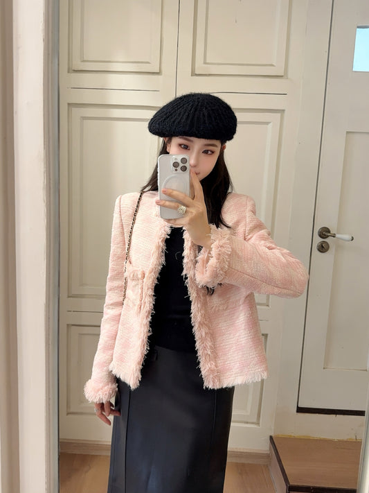 C*nel 25fw knitted jacket