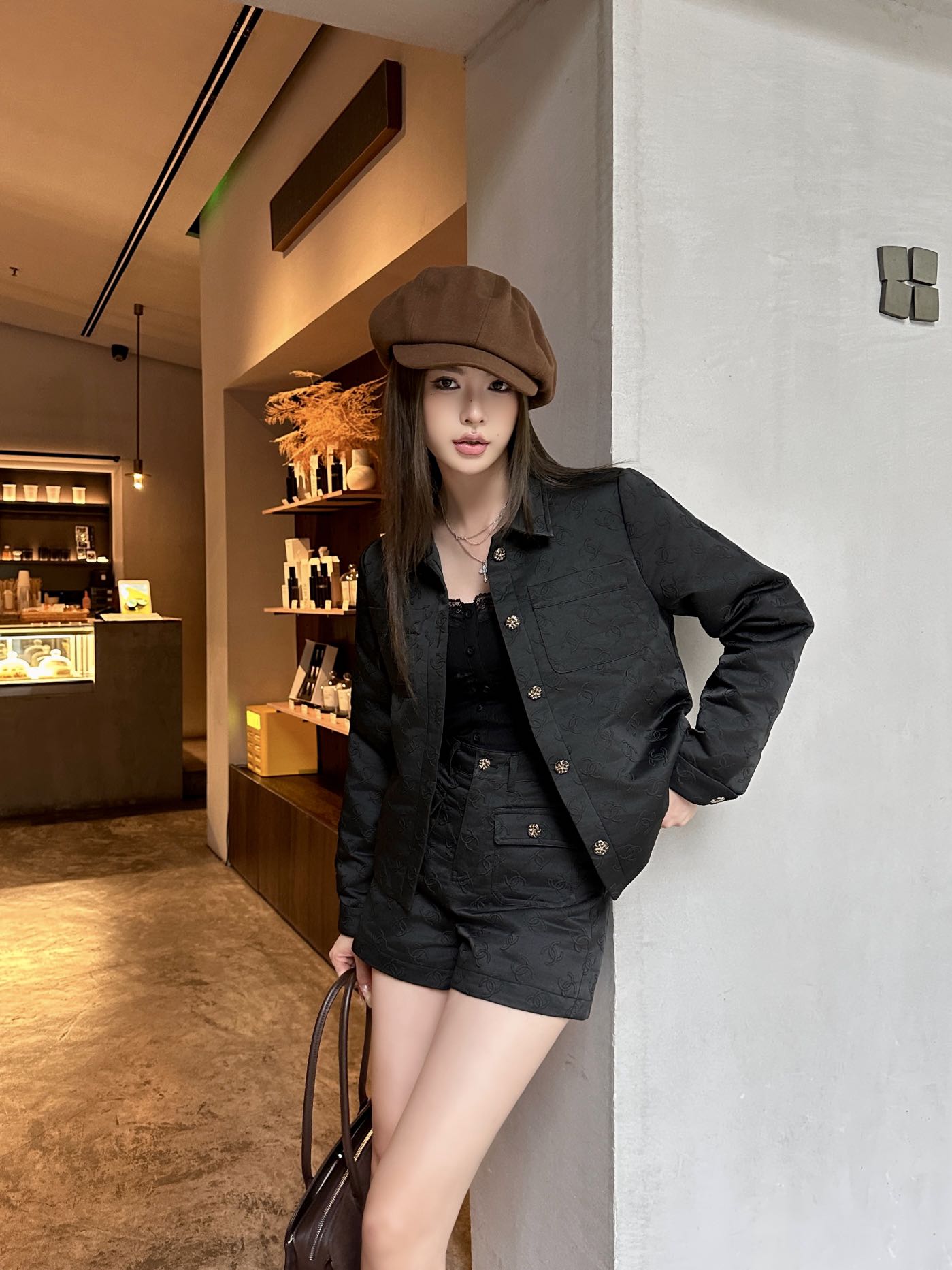 C*nel 25fw jacquard jacket