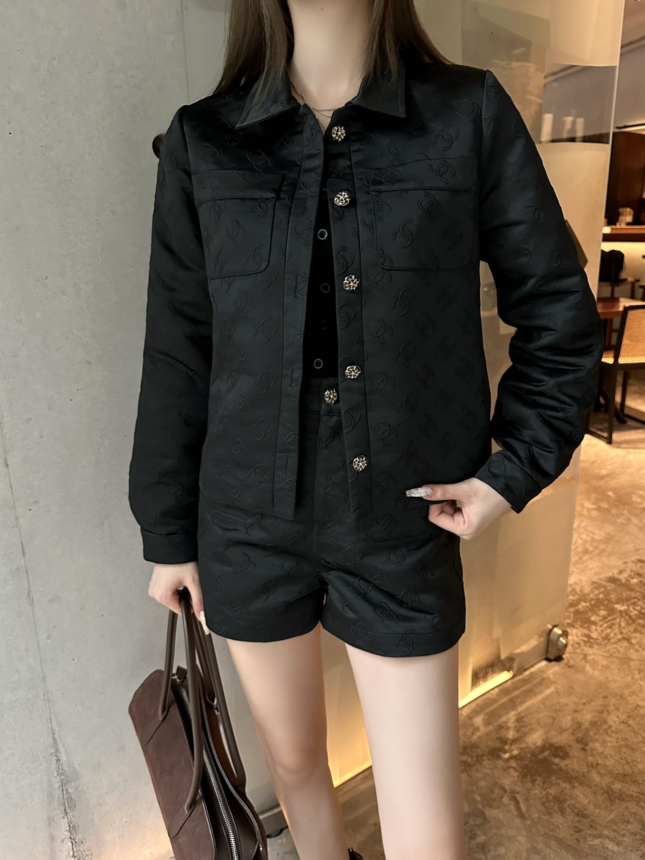 C*nel 25fw jacquard jacket