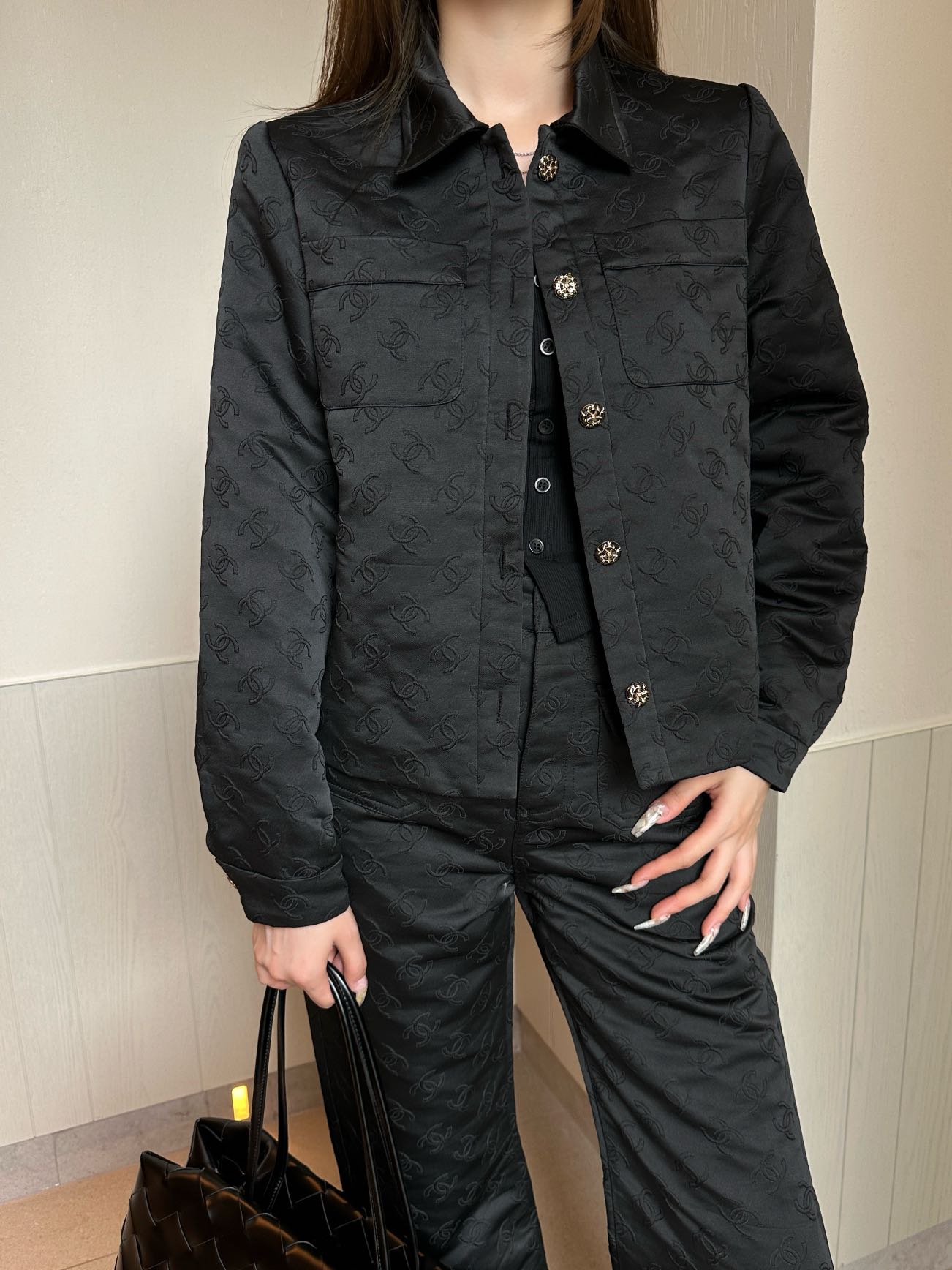 C*nel 25fw jacquard jacket