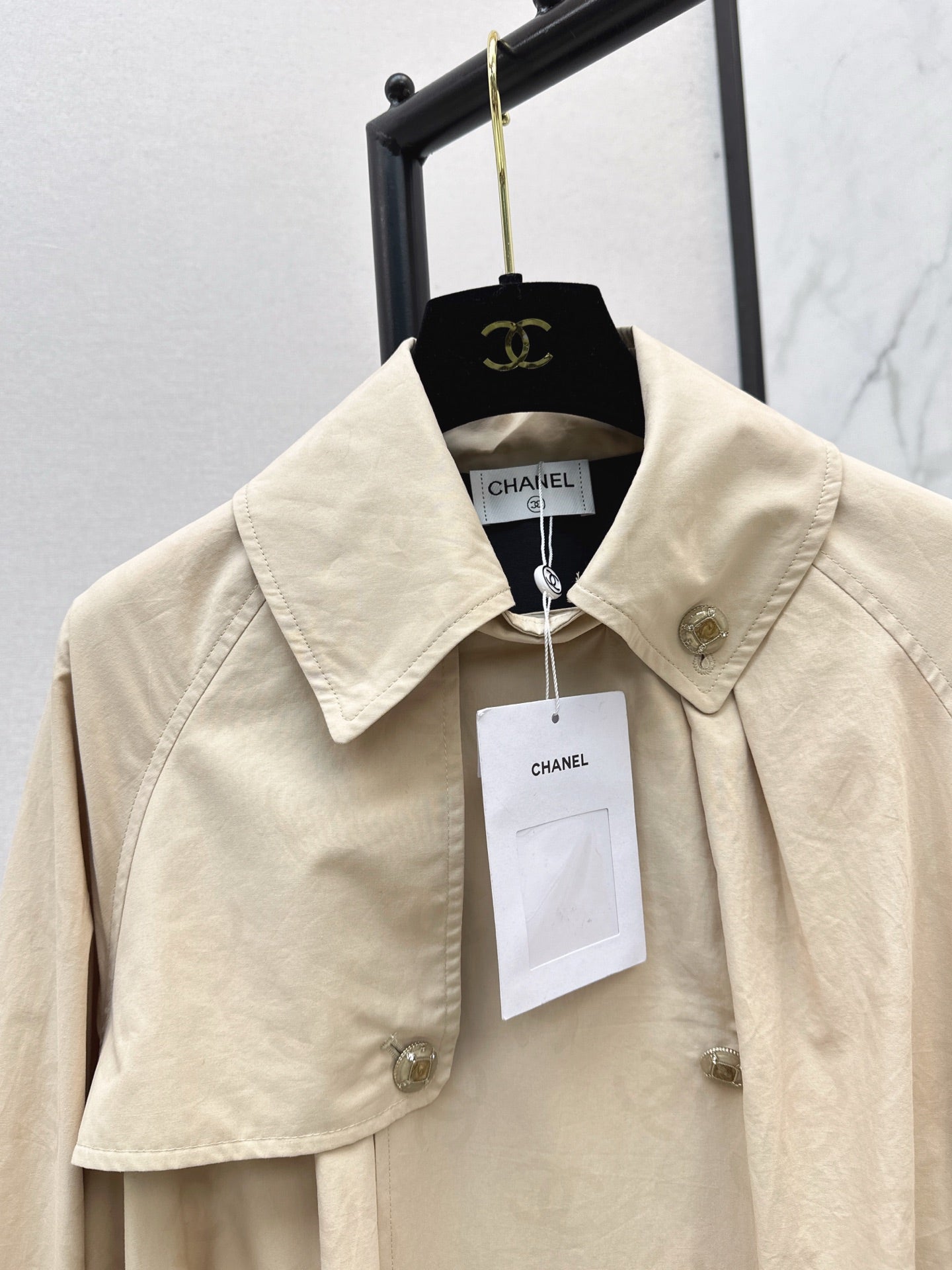 C*nel 25fw jacquard coat