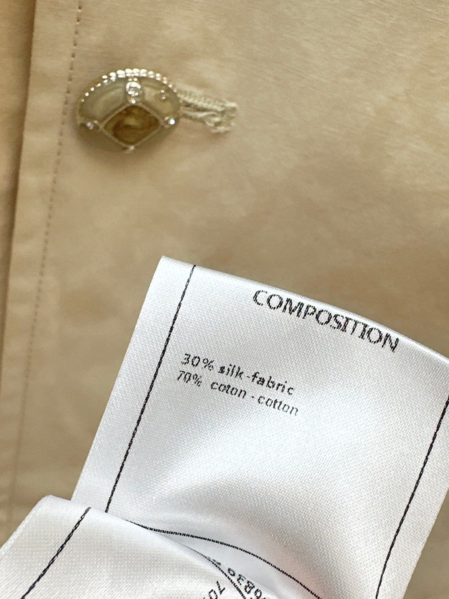 C*nel 25fw jacquard coat