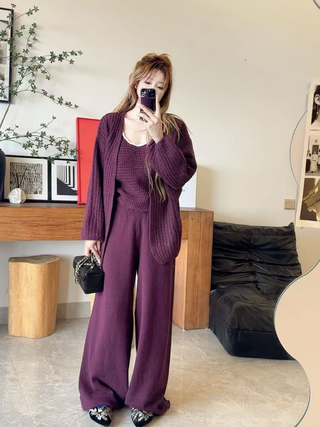 Brune* C 25fw wool suit