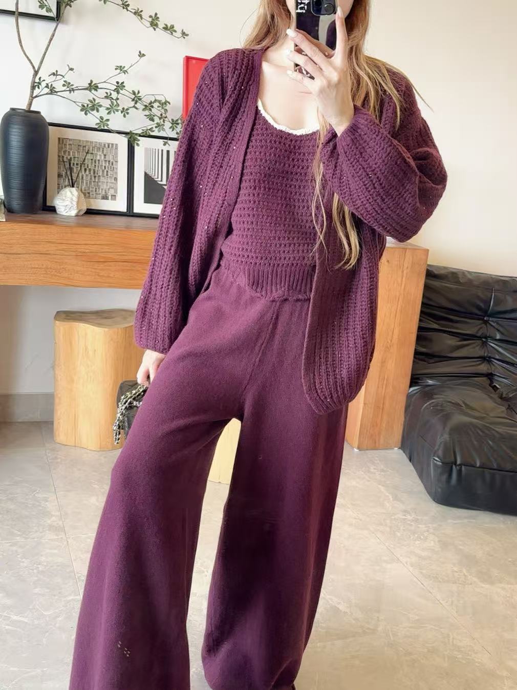 Brune* C 25fw wool suit