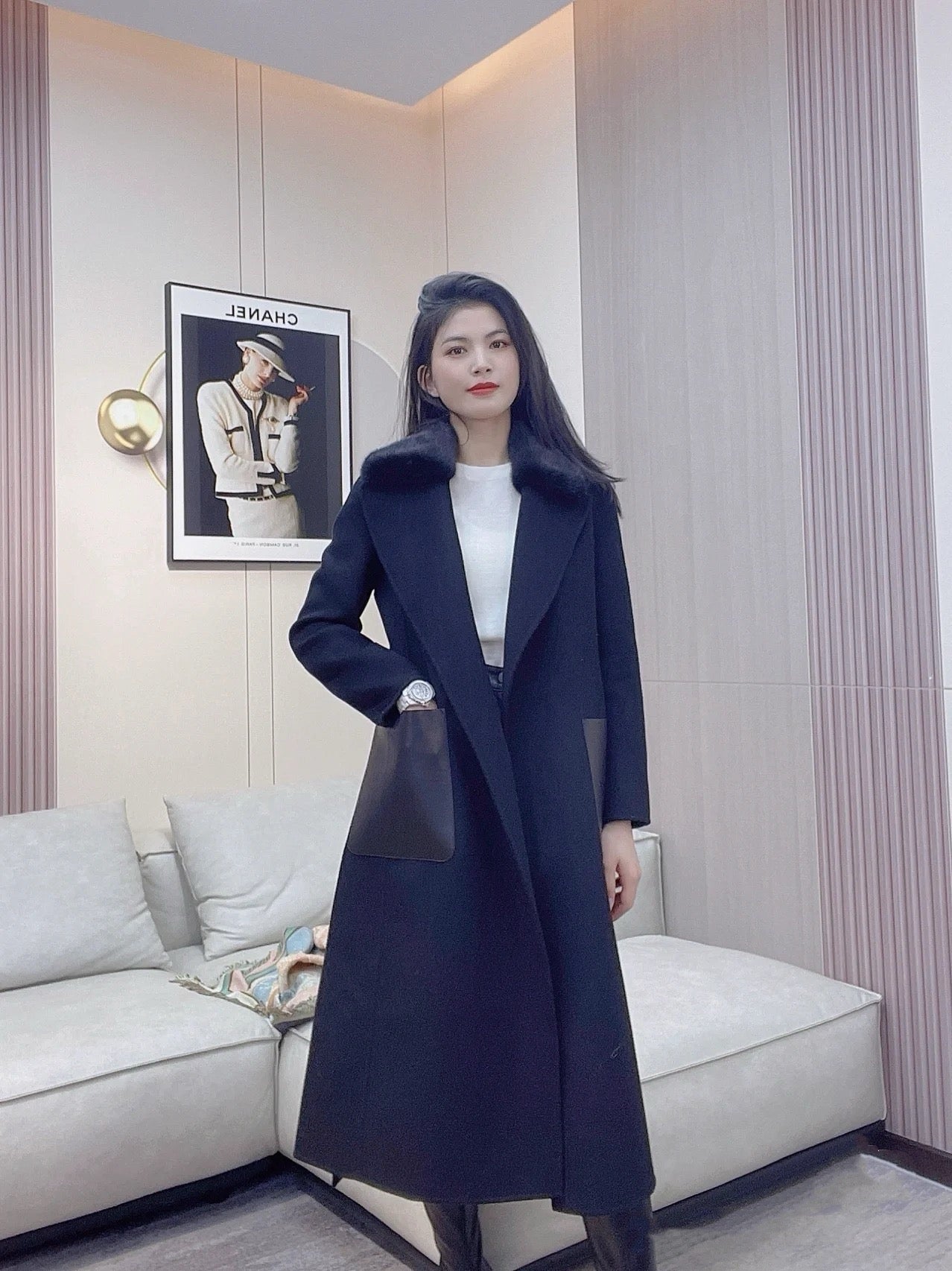 FD*  25fw cashmere jacket