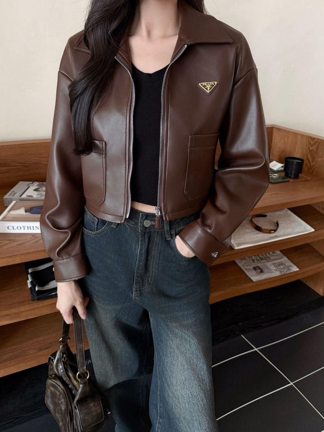 Pra* 25fw pu jacket