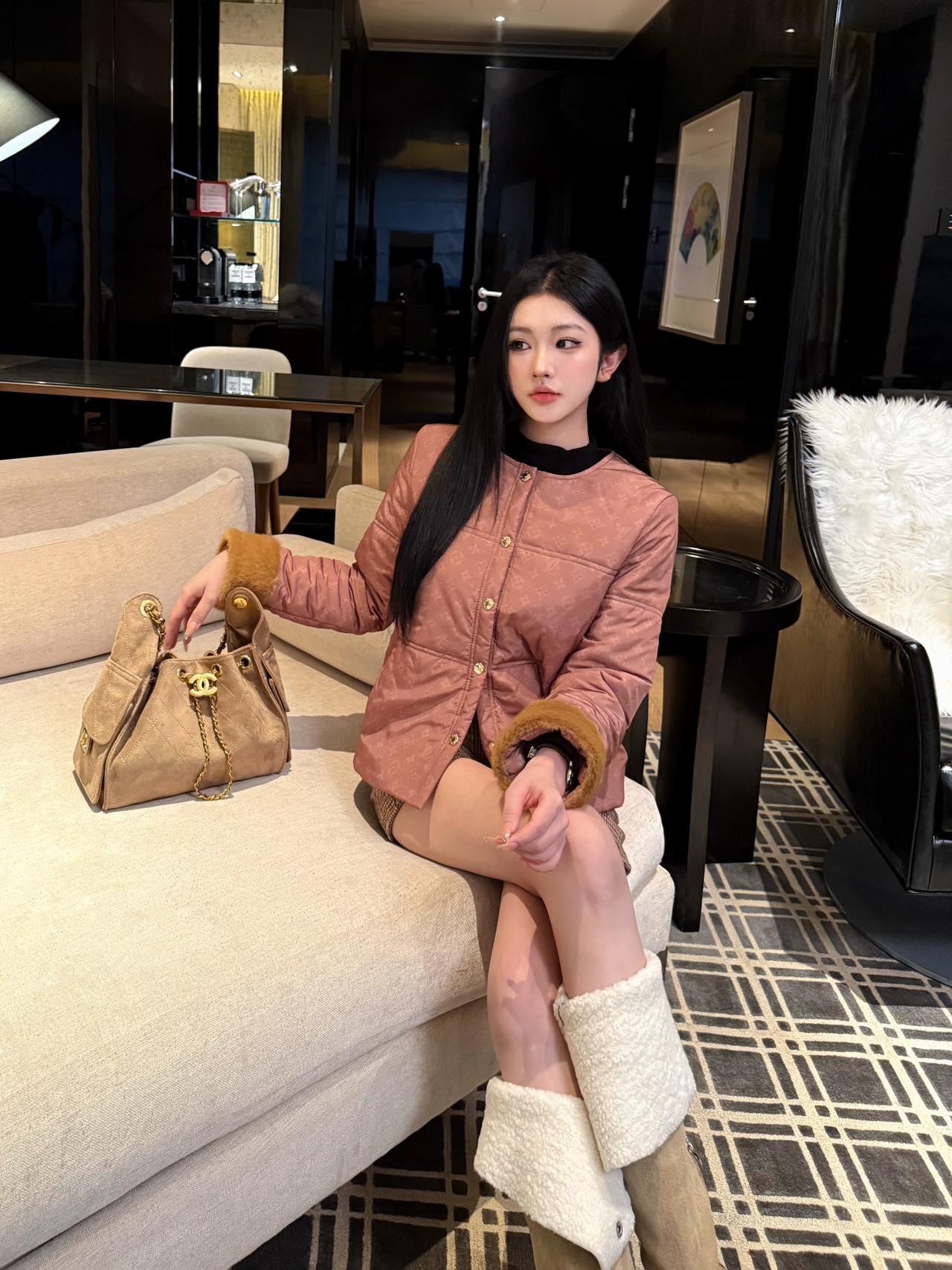 Loui* 25fw padded jacket