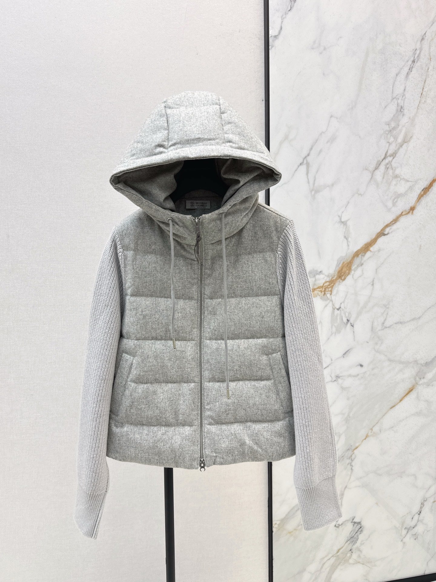 Brune*C 25fw hooded coat