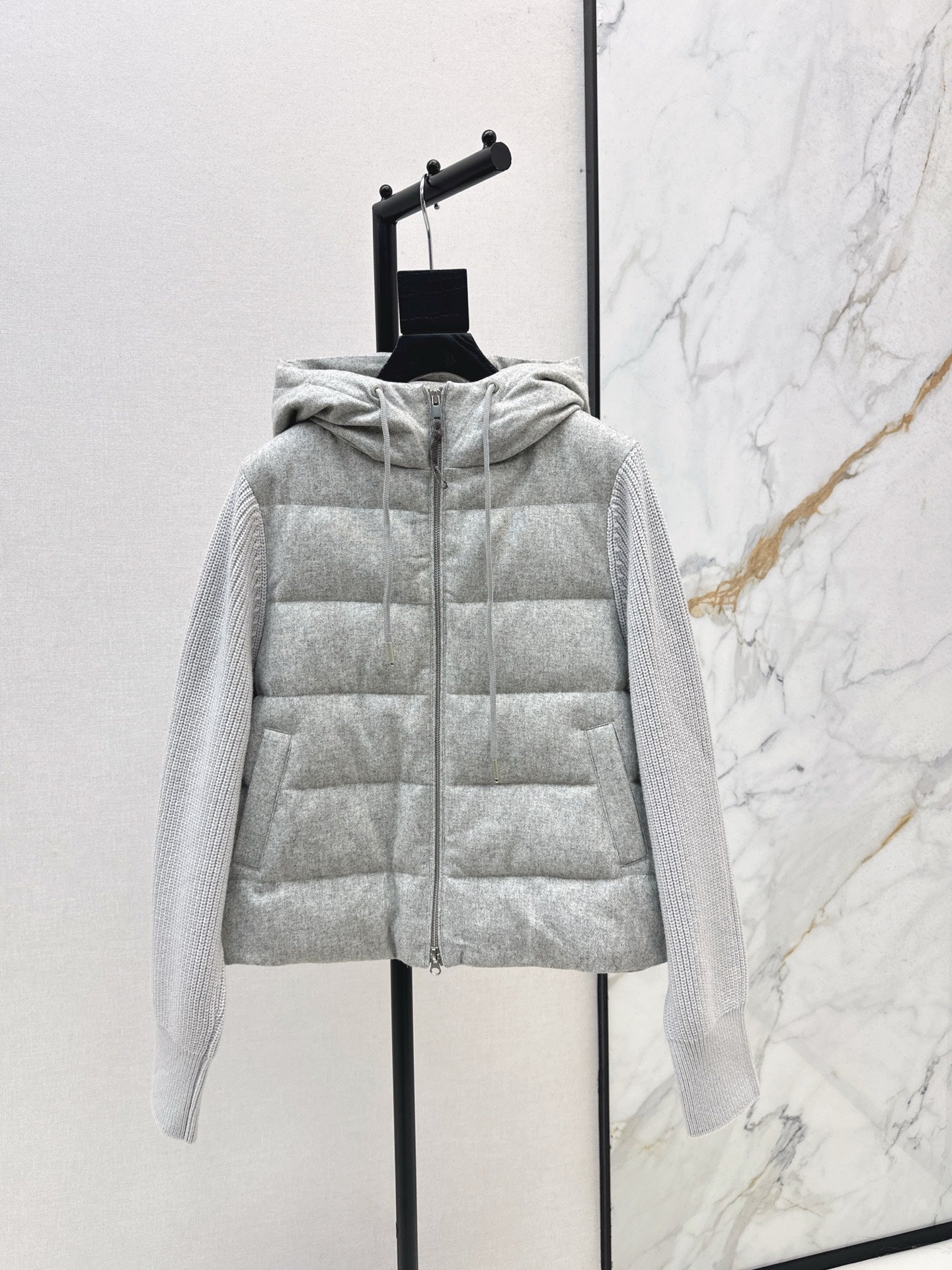 Brune*C 25fw hooded coat