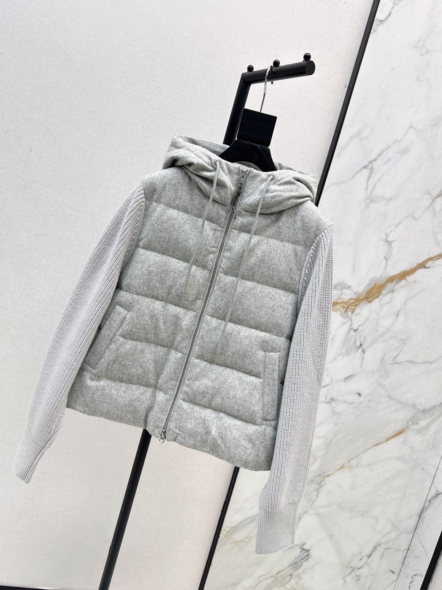 Brune*C 25fw hooded coat