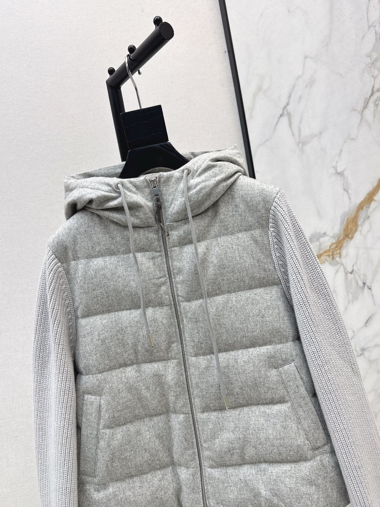 Brune*C 25fw hooded coat