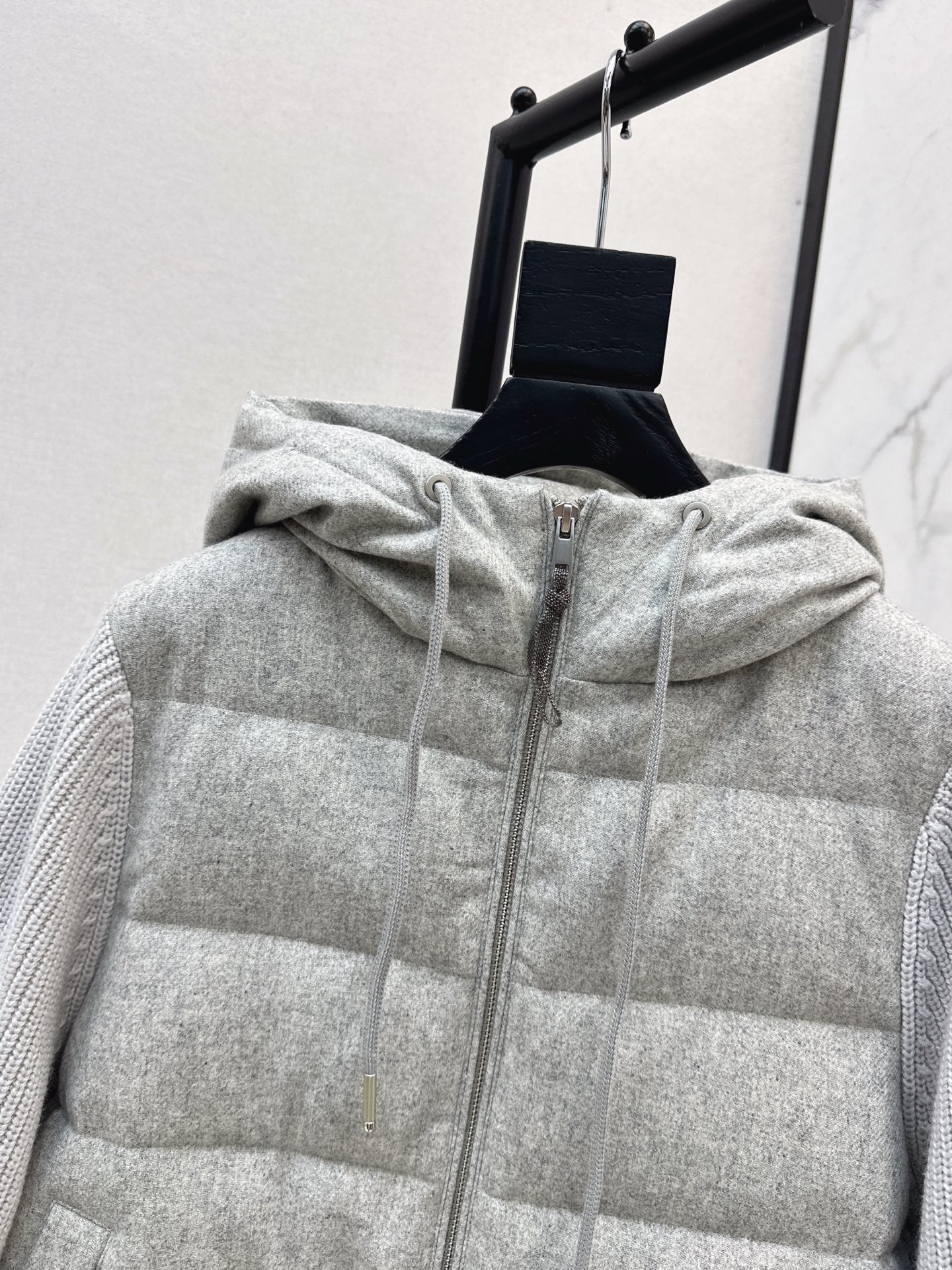 Brune*C 25fw hooded coat