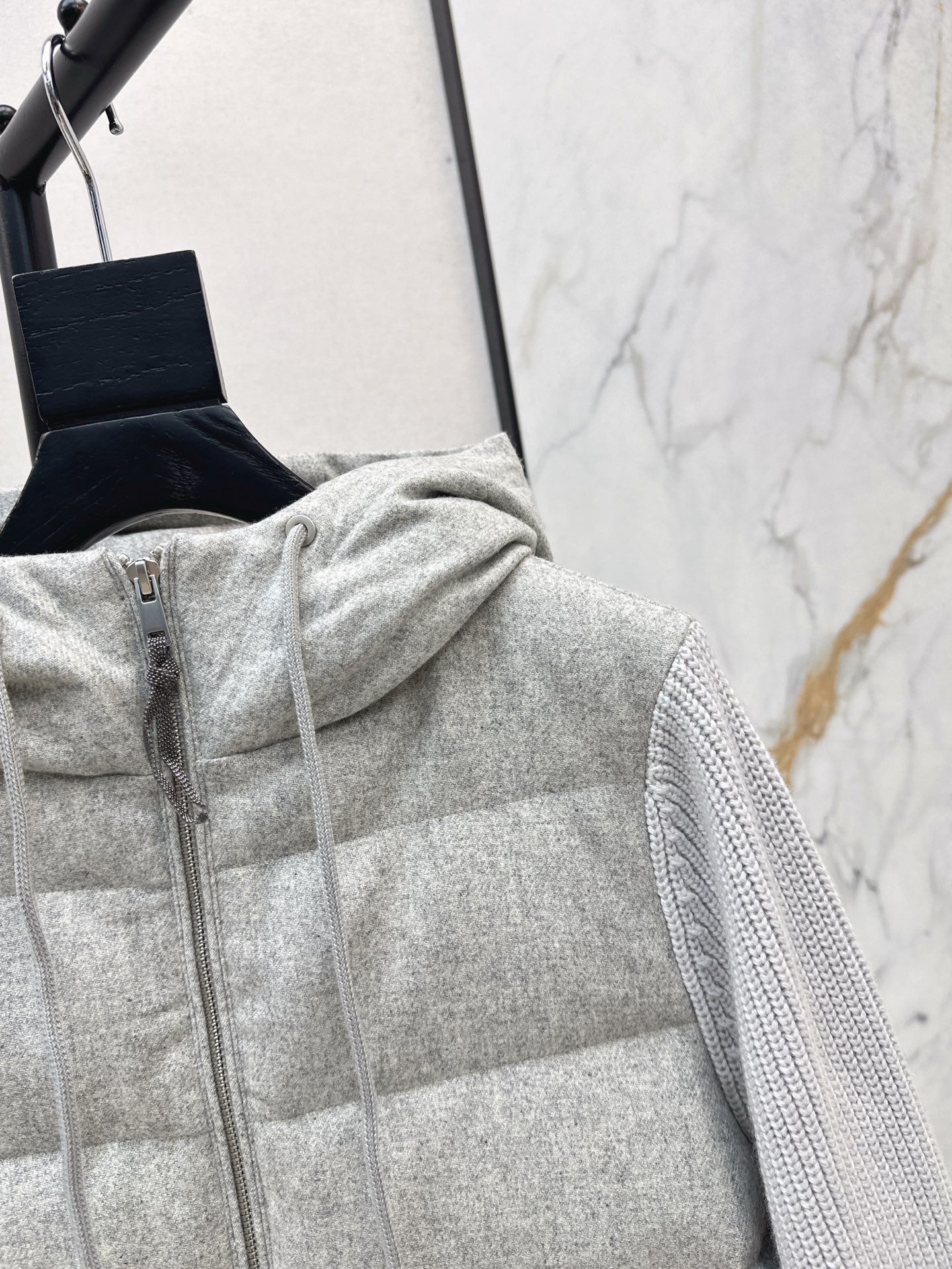 Brune*C 25fw hooded coat