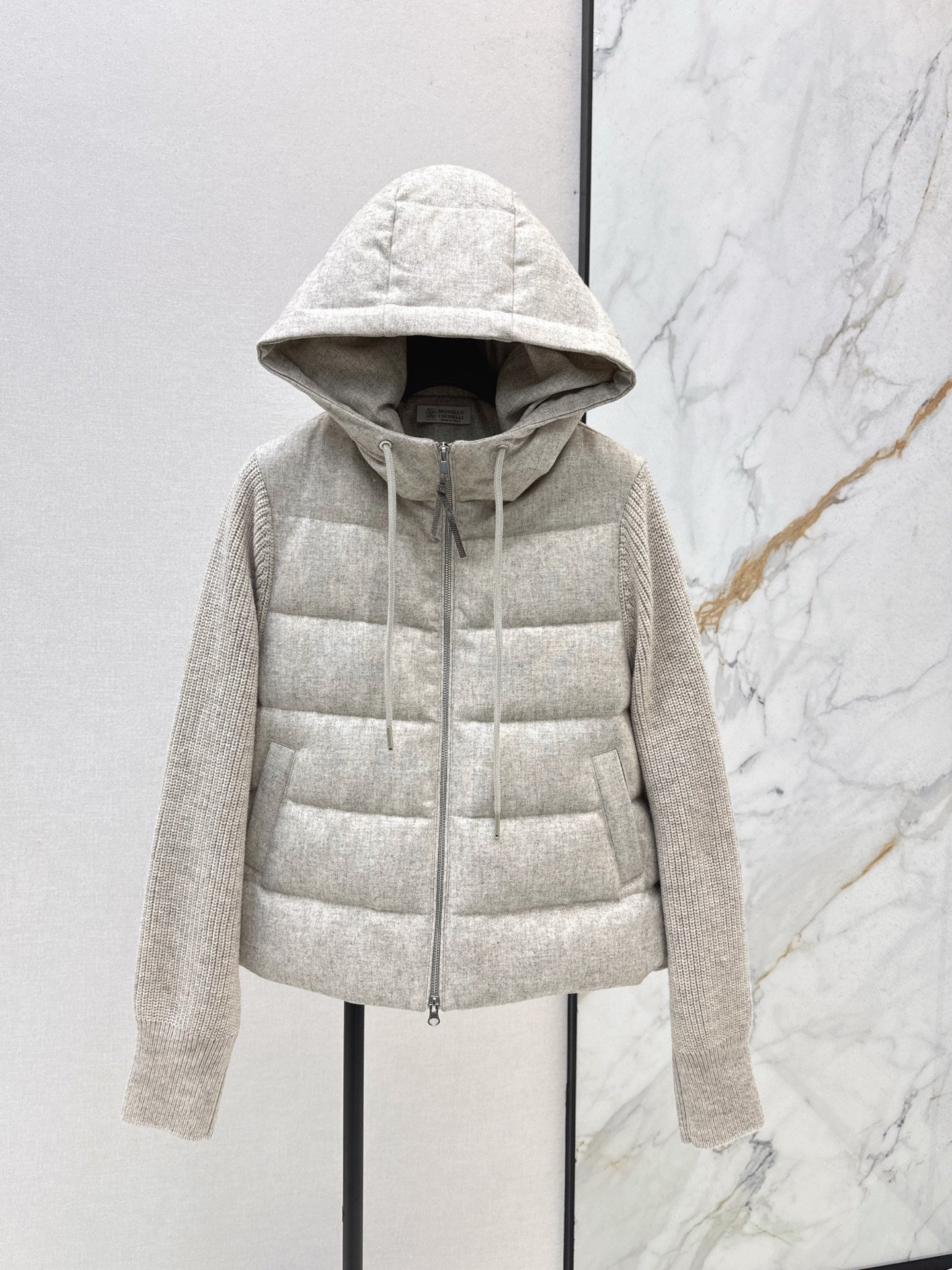 Brune*C 25fw hooded coat