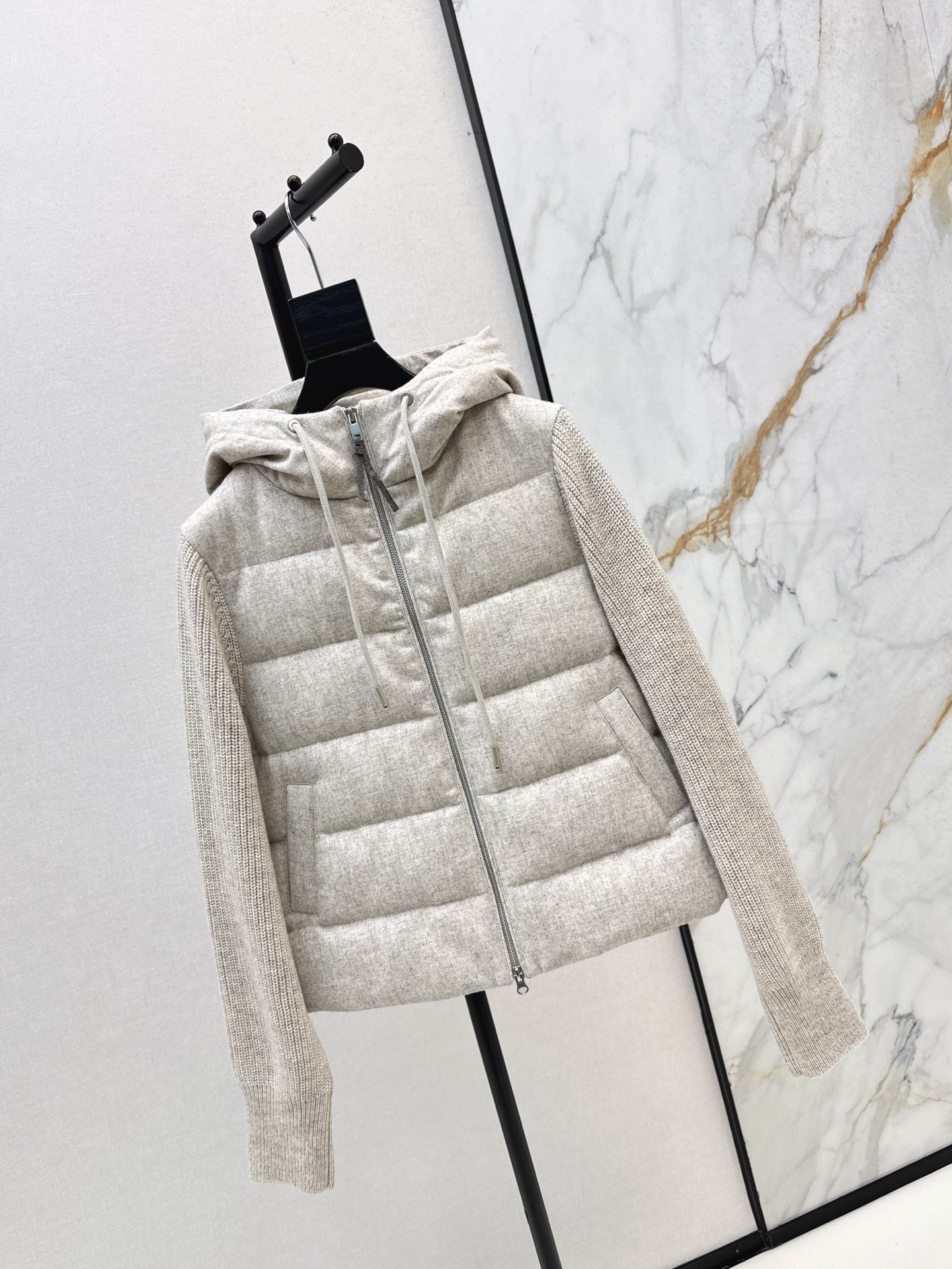 Brune*C 25fw hooded coat