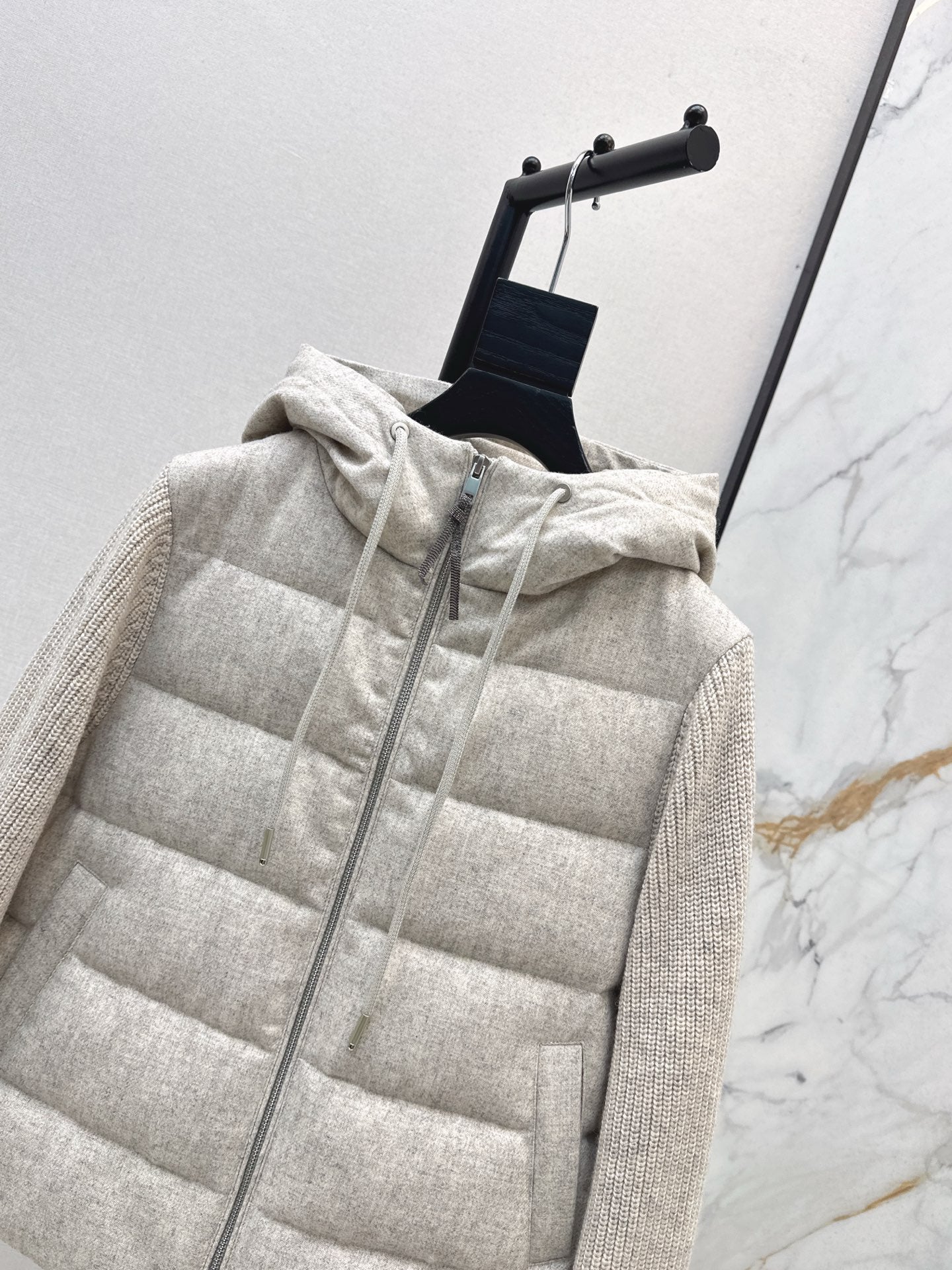 Brune*C 25fw hooded coat