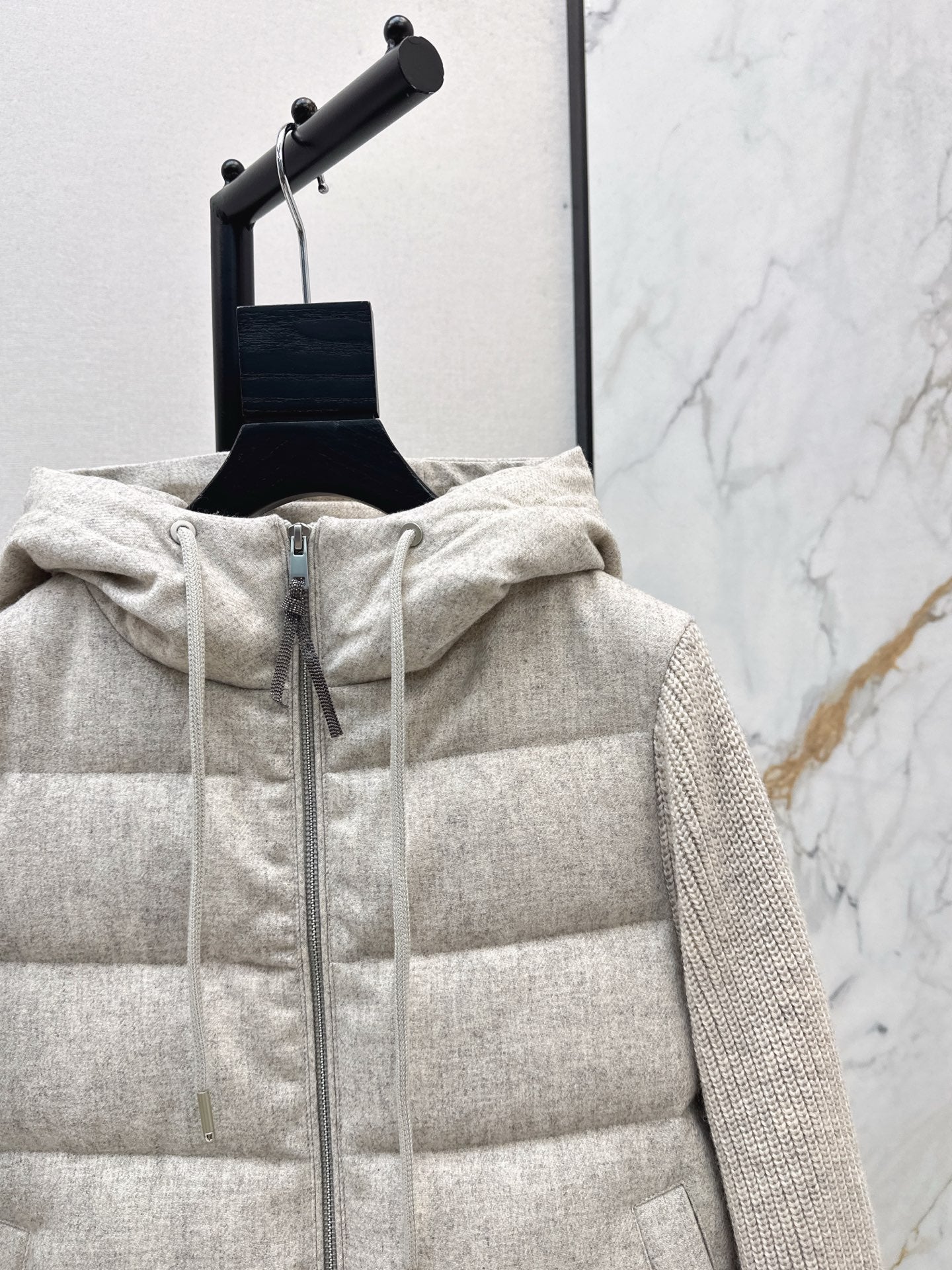 Brune*C 25fw hooded coat